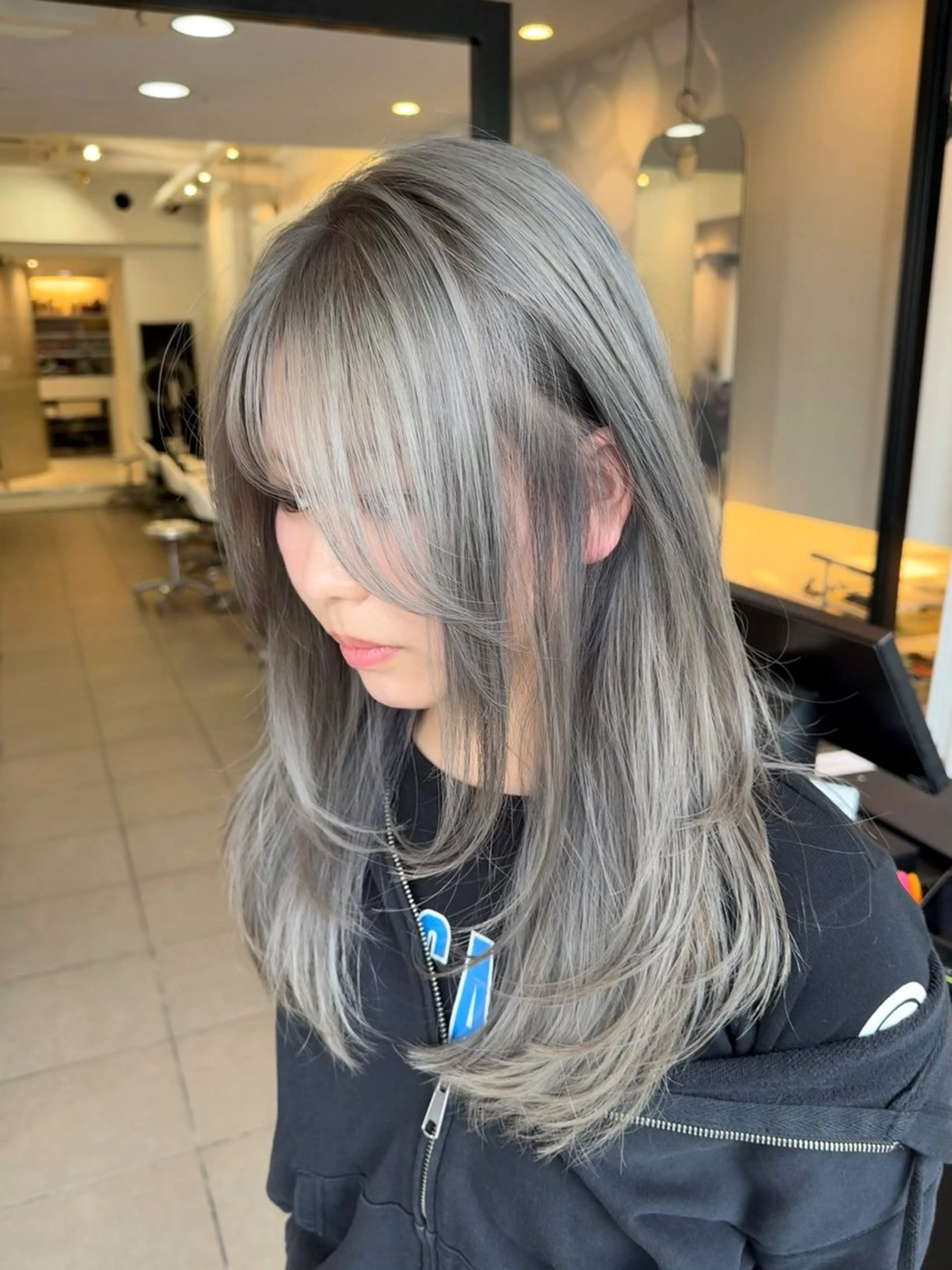 ロング カラー カット ヘアカラー 🫧TATSUYA/ 錦糸町ʕ•̫͡•のヘアスタイル