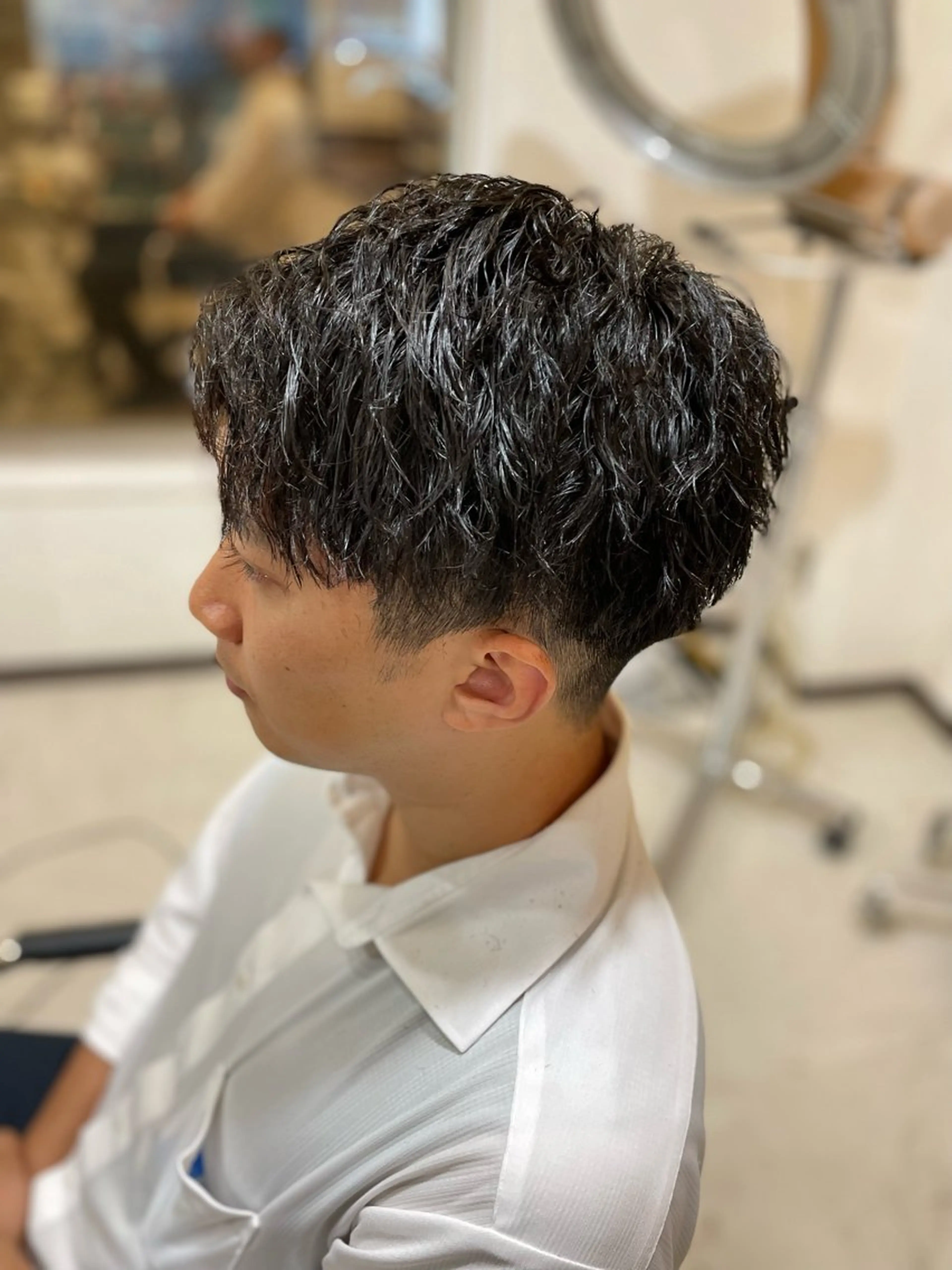 パーマ メンズ 伊丹Pilina 山田のヘアスタイル