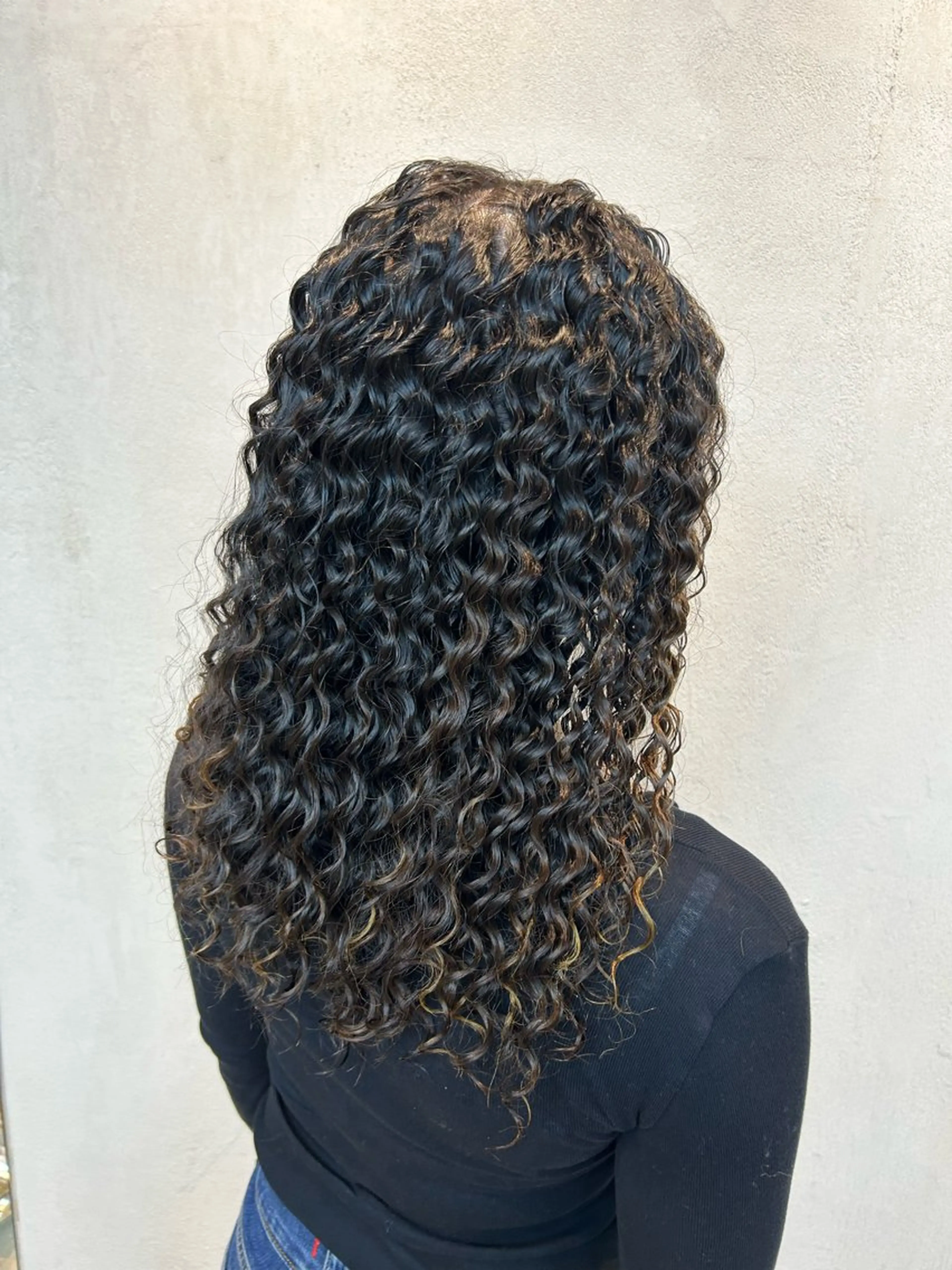 セミロング パーマ パーマ HARURU🪮✨ ブレイズ海外ヘアのヘアスタイル