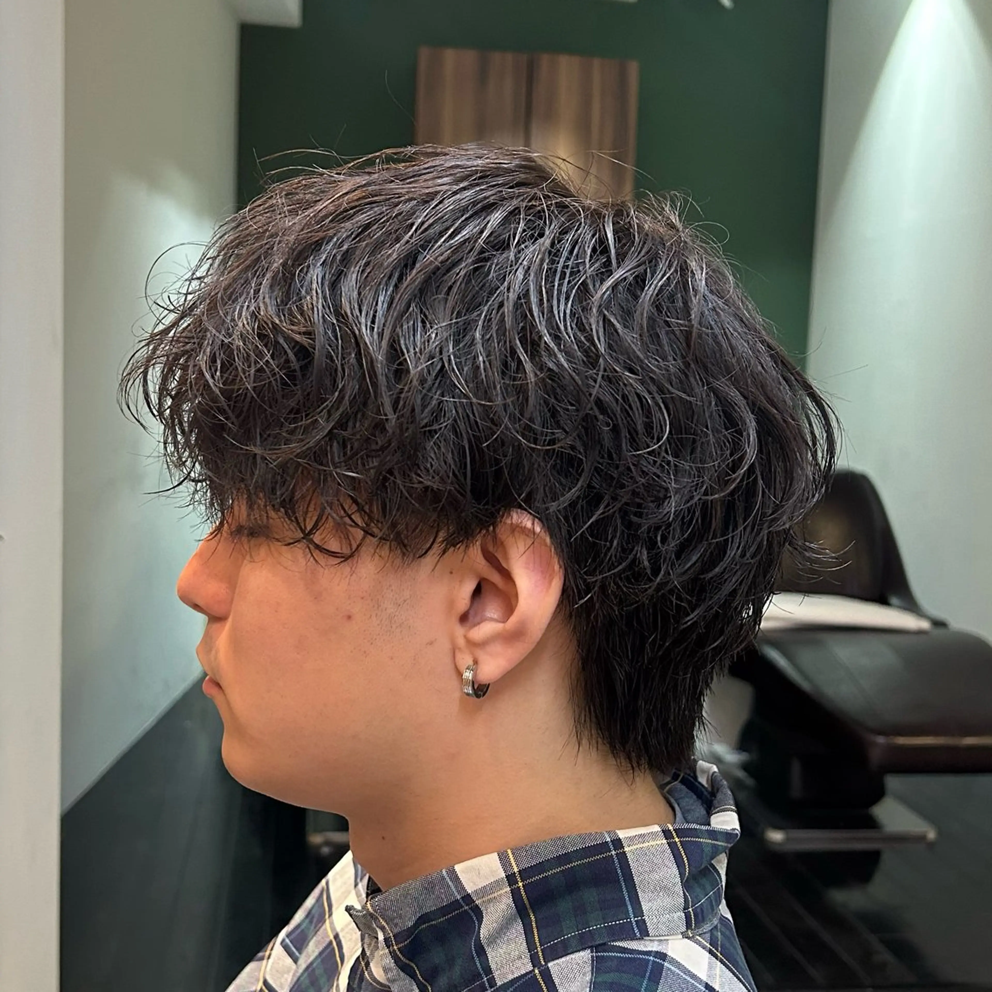 ショート パーマ メンズ メンズパーマ メンズパーマ✨️村越 雄斗のヘアスタイル