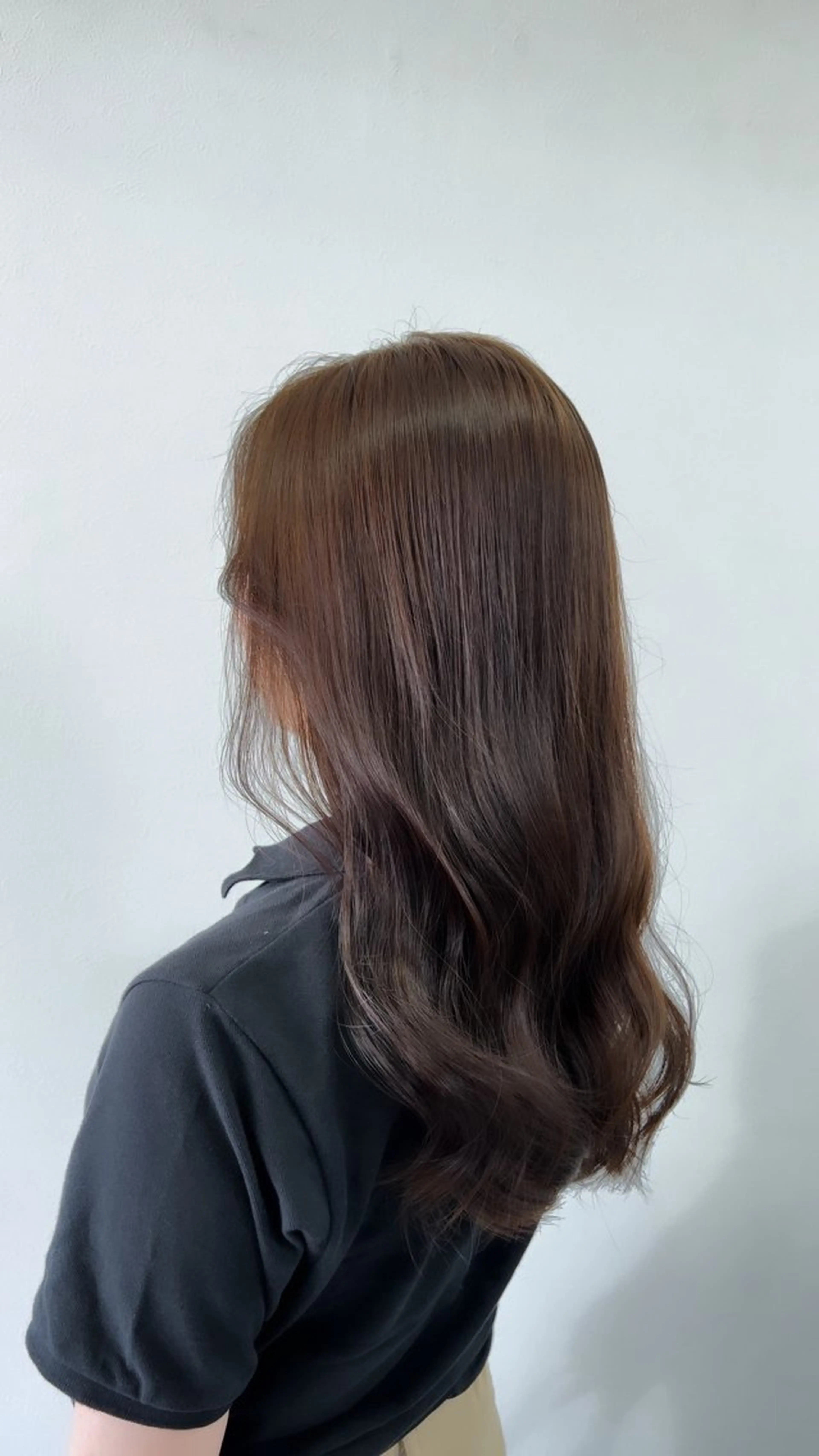 カラー ブラウンカラー ヘアカラー トリートメント NATUREL 本田風のヘアスタイル