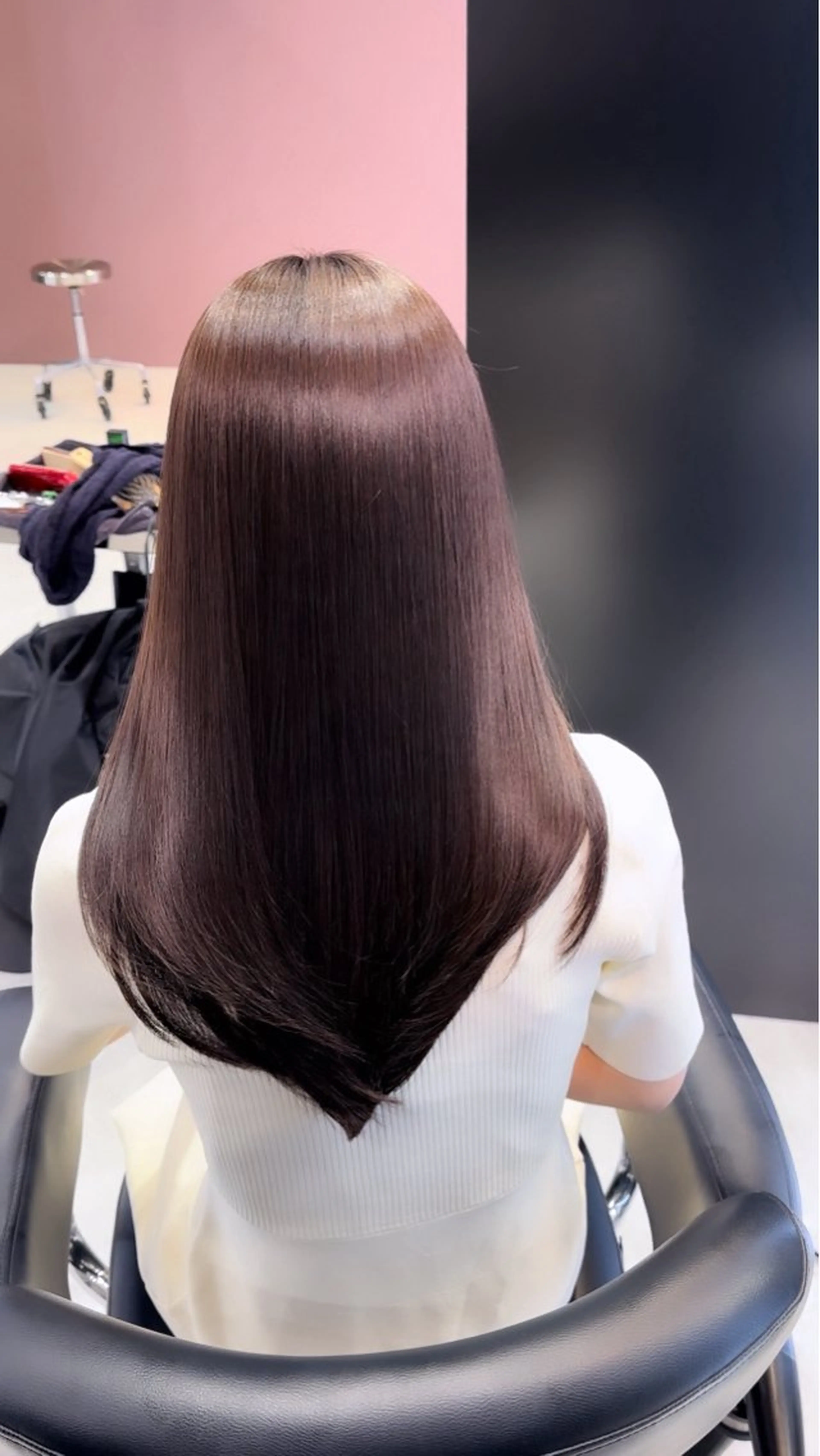 セミロング カラー セミロングパーマ トリートメント カット ヘアカラー トリートメント 🍀美髪クリエイター 味田　雅宏🍀のヘアスタイル