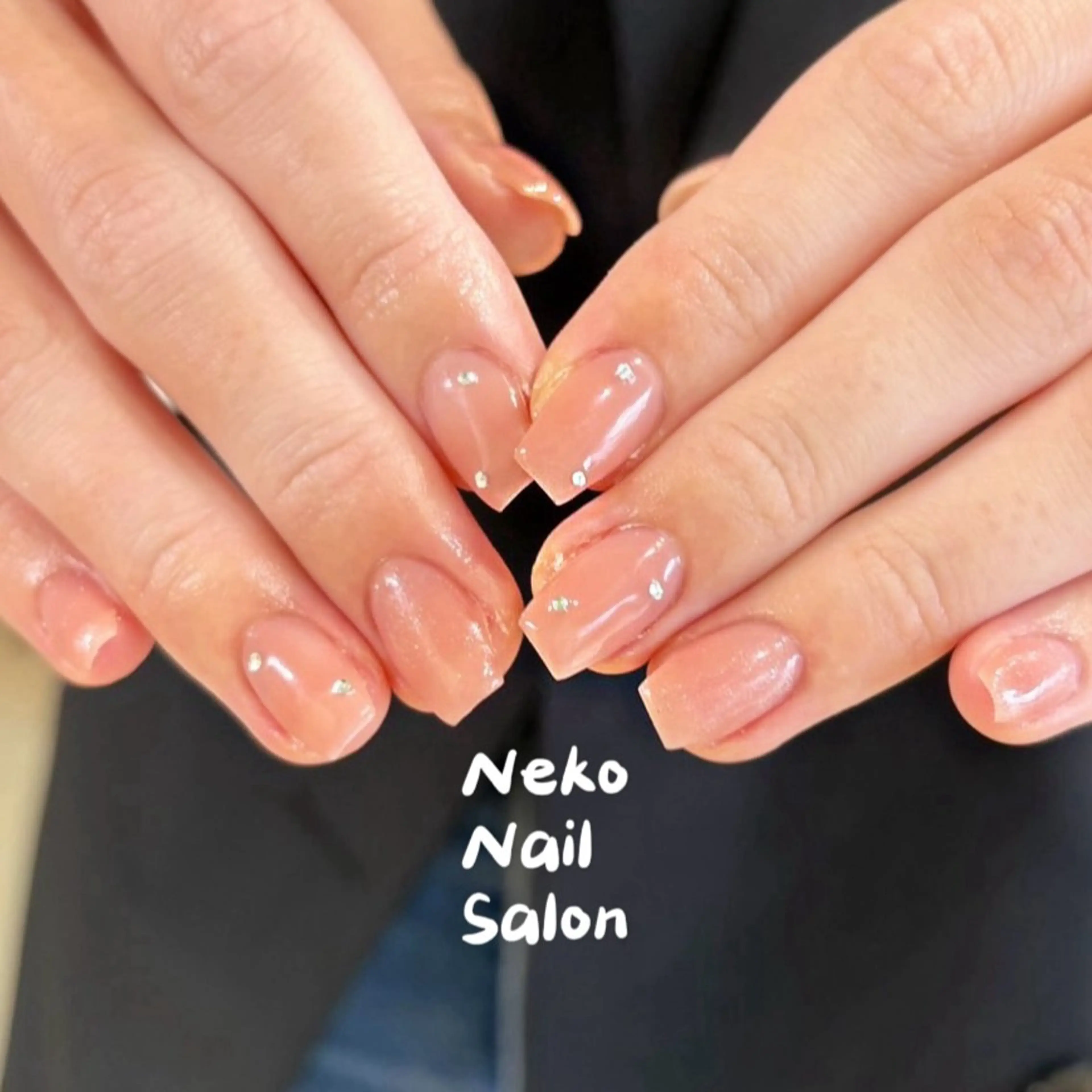 ネイル オフィスネイル シンプルネイル neko nailのネイルデザイン