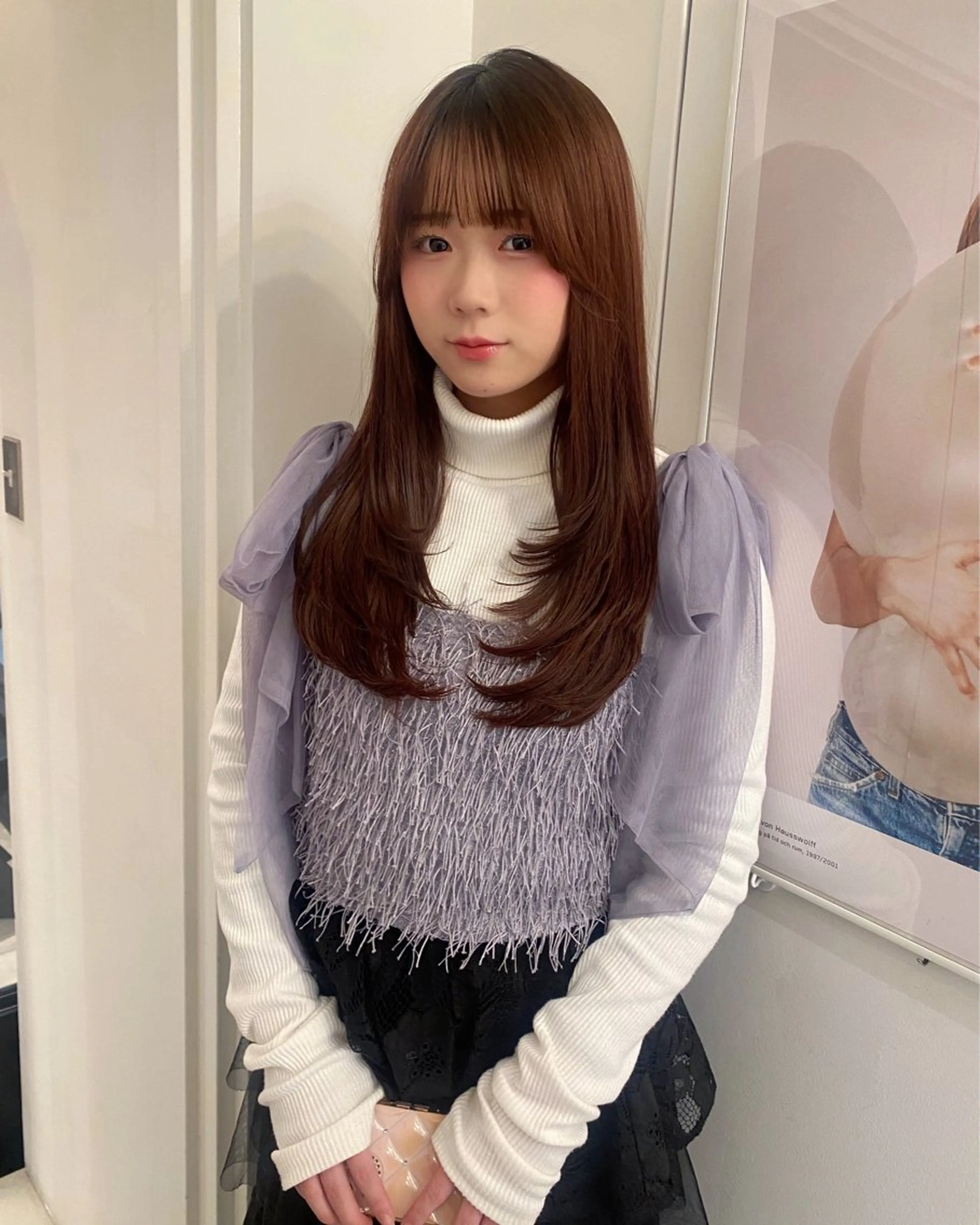 ロング カラー riria/ボブ /透明感カラー🎀のヘアスタイル