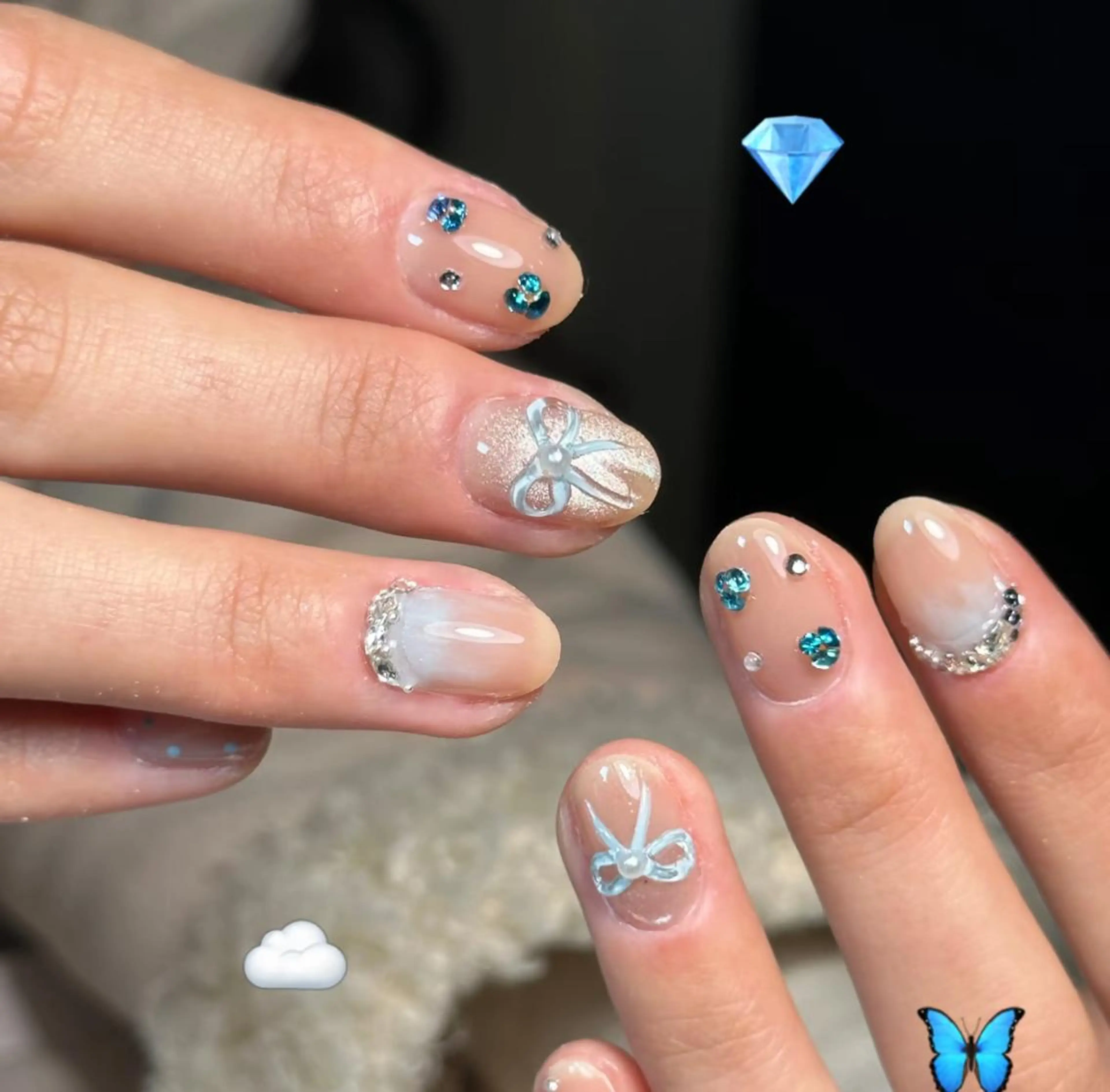 ネイル ハンドネイル ハンドケア 🍑 momo_nailのネイルデザイン