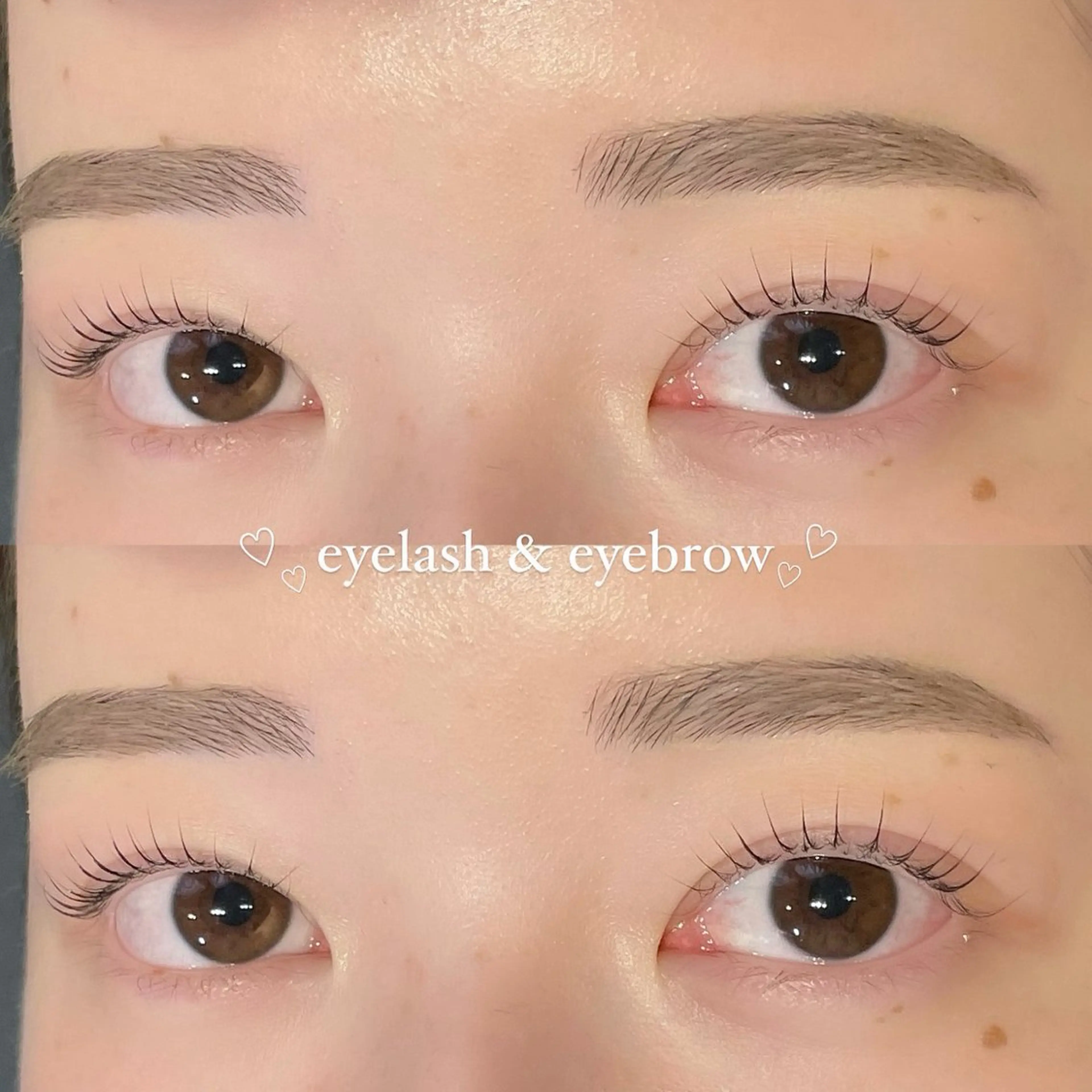 マツエク・マツパ 一重×まつ毛パーマ マツパ Linka 🎀のマツエク・マツパデザイン