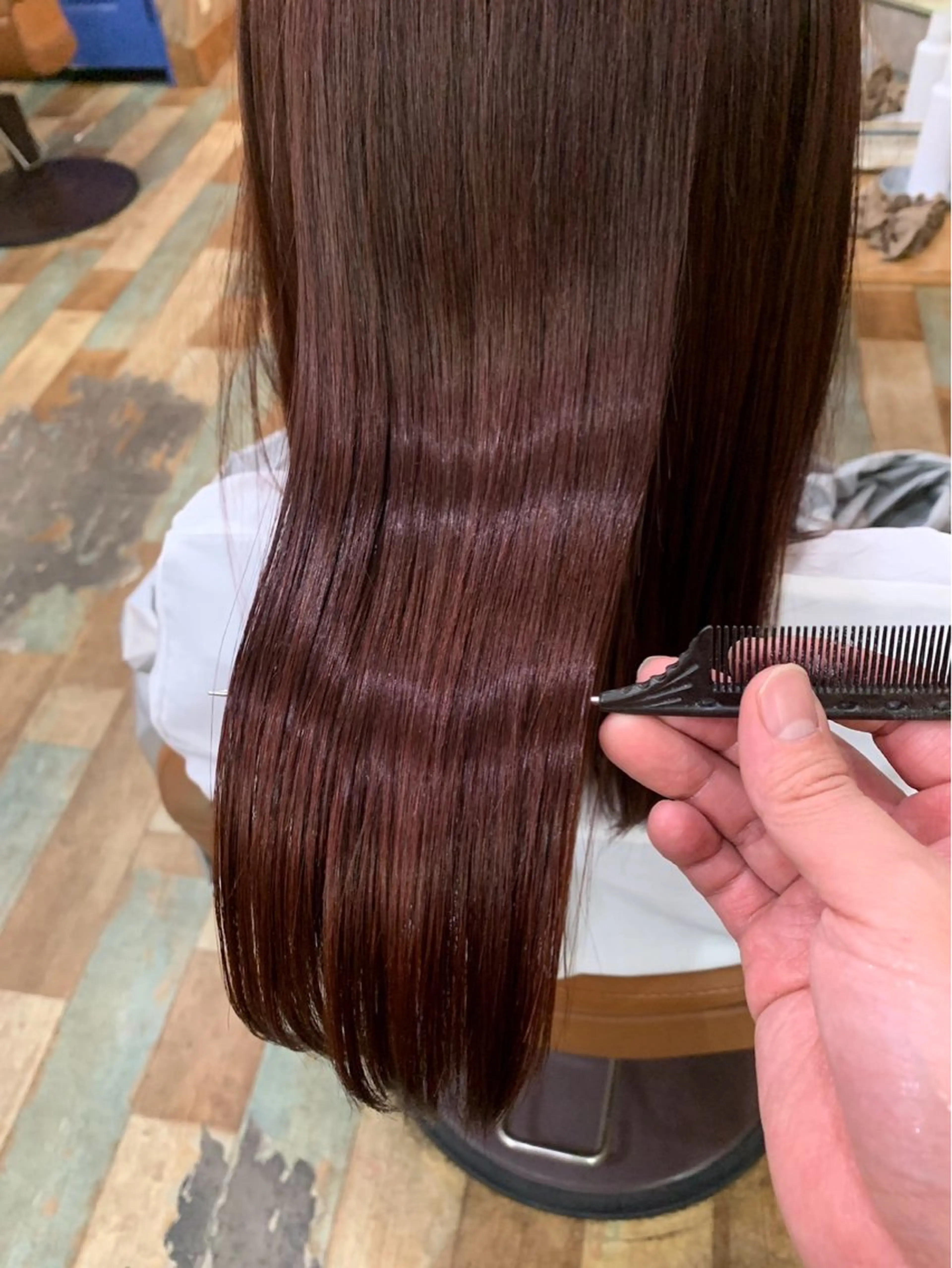 セミロング カラー Hair's RooMのヘアスタイル