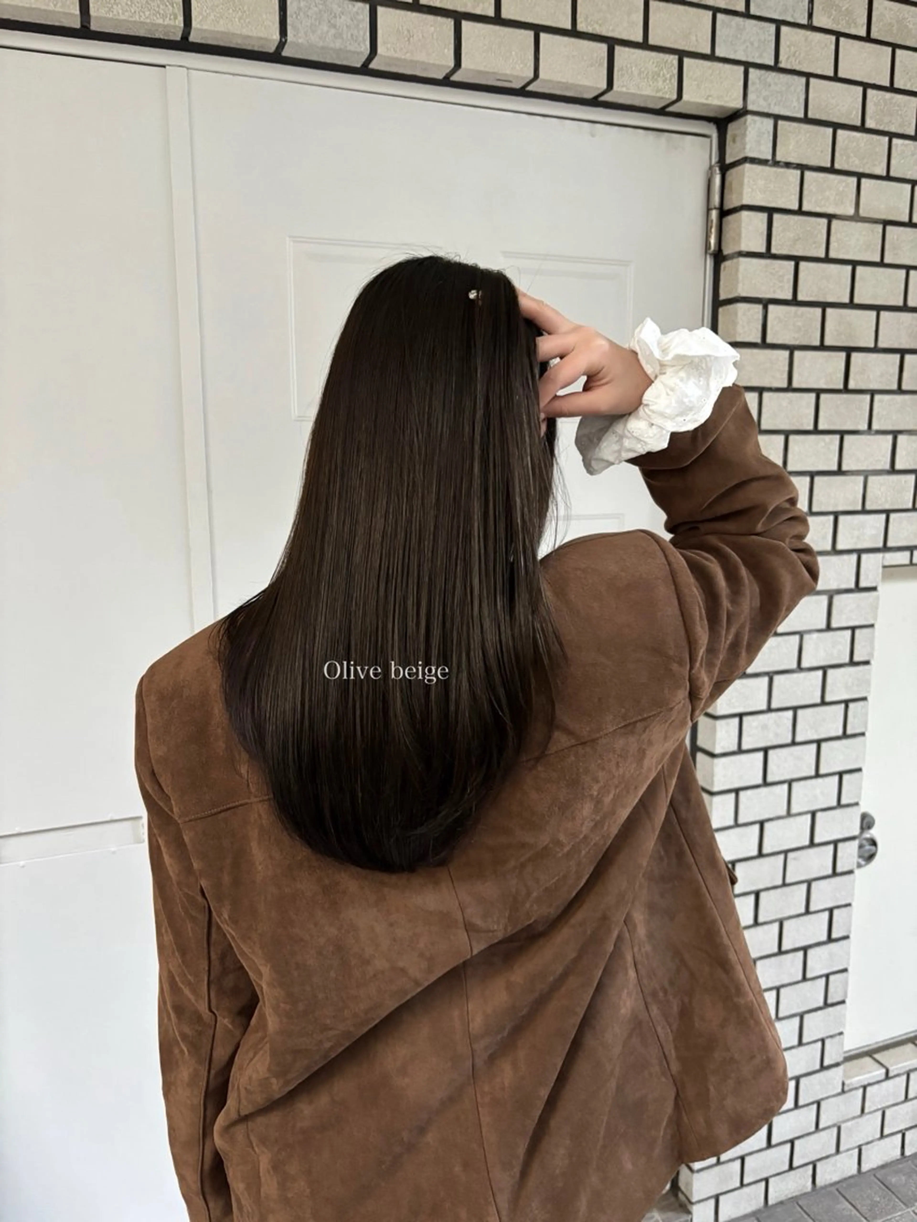 ロング カラー ヘアカラー トリートメント ボブ&顔まわりレ イヤー♡TOMOE♡のヘアスタイル