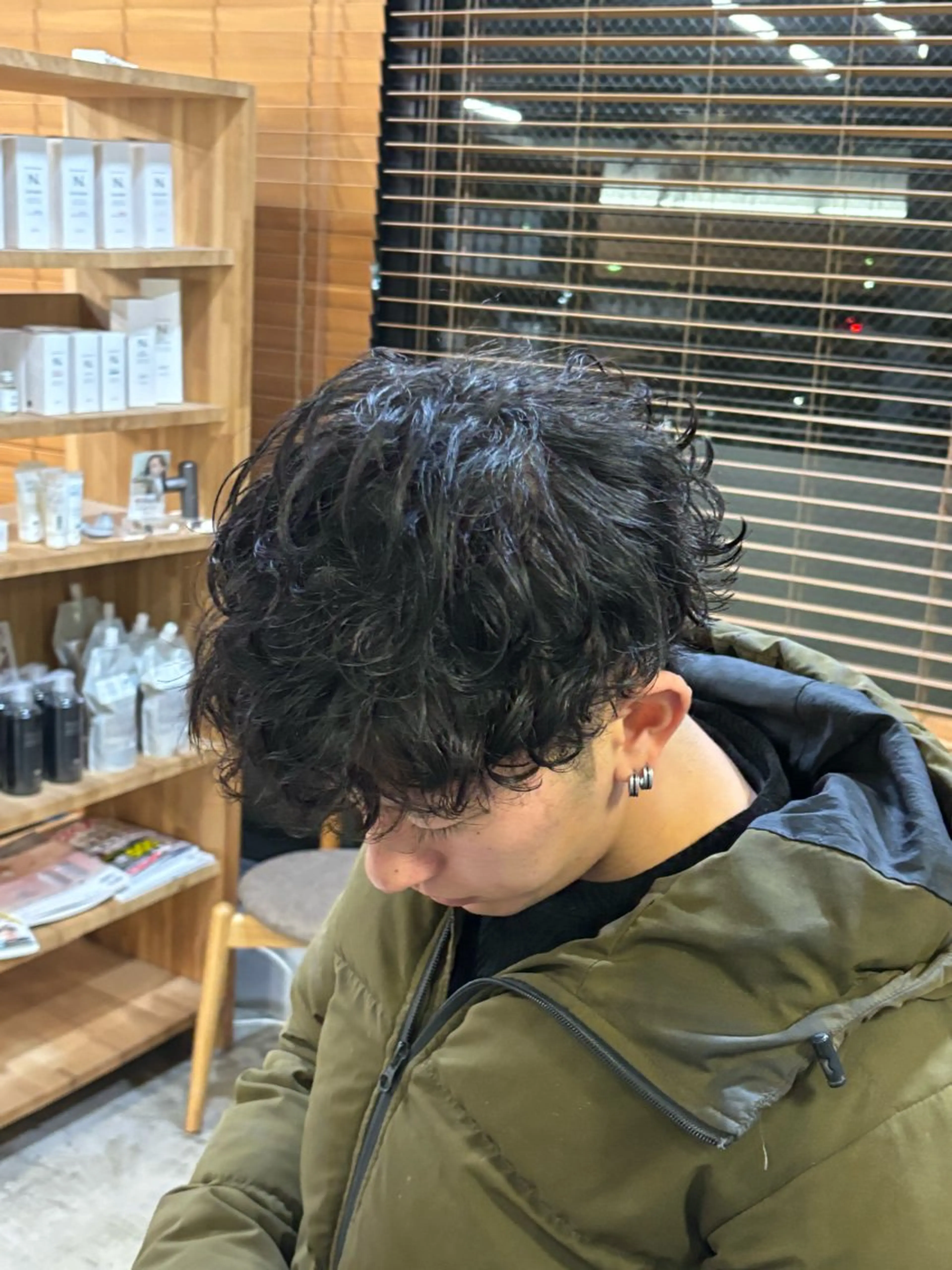 パーマ メンズ mono / Manatoのヘアスタイル