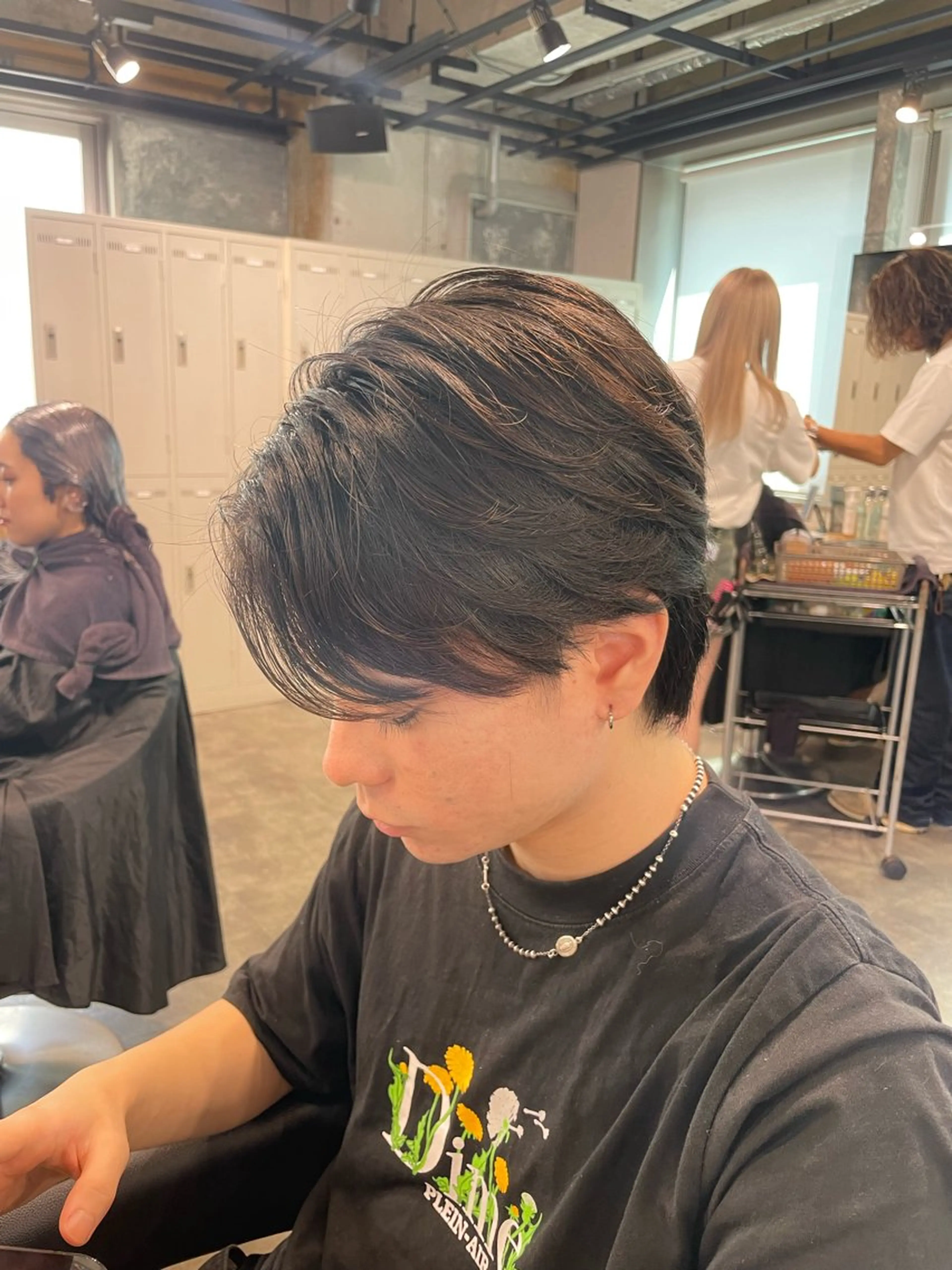 メンズ カット 縮毛矯正 トリートメント 艶髪/透明感🪽 DISCO🪽のヘアスタイル