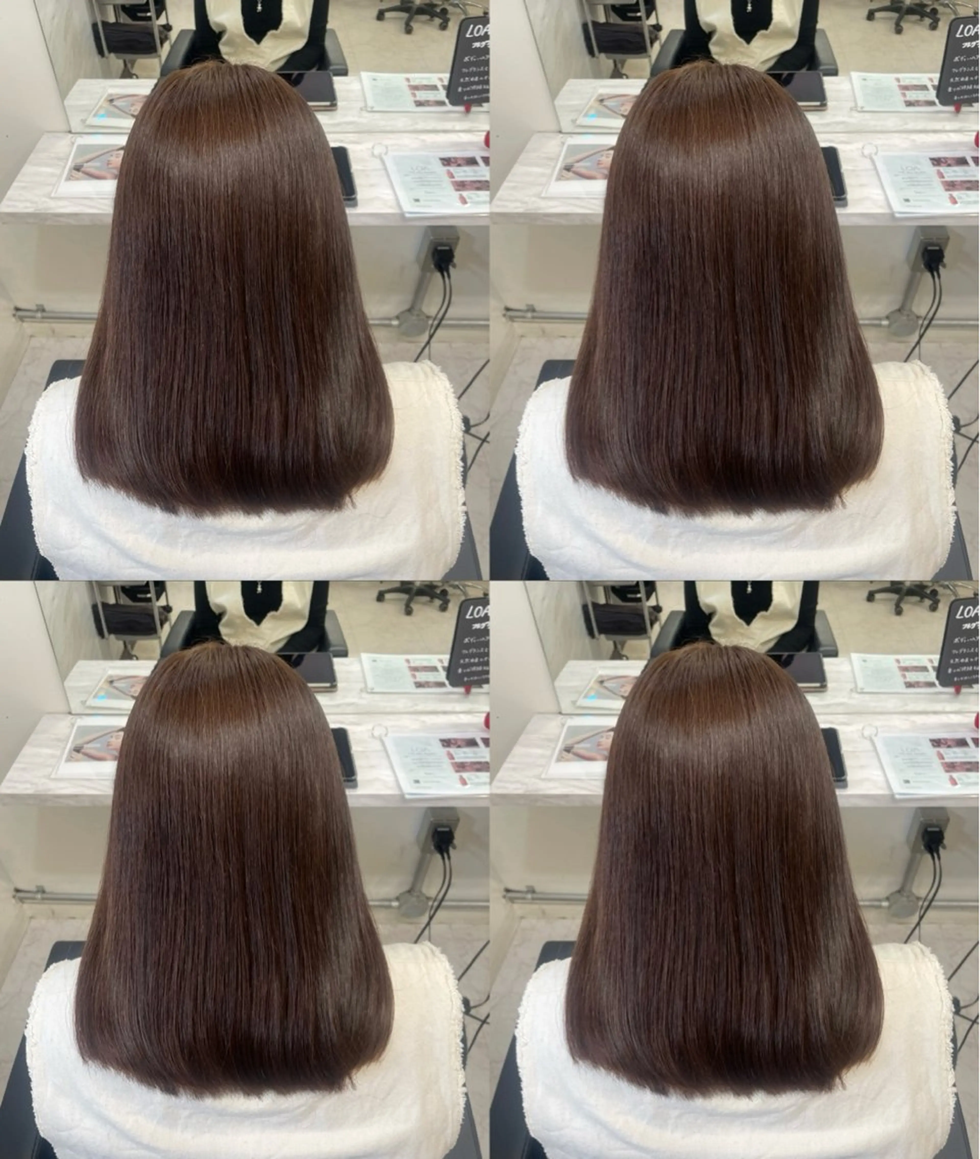 セミロング カラー 💗エクステ/ 艶髪/あおい💗のヘアスタイル