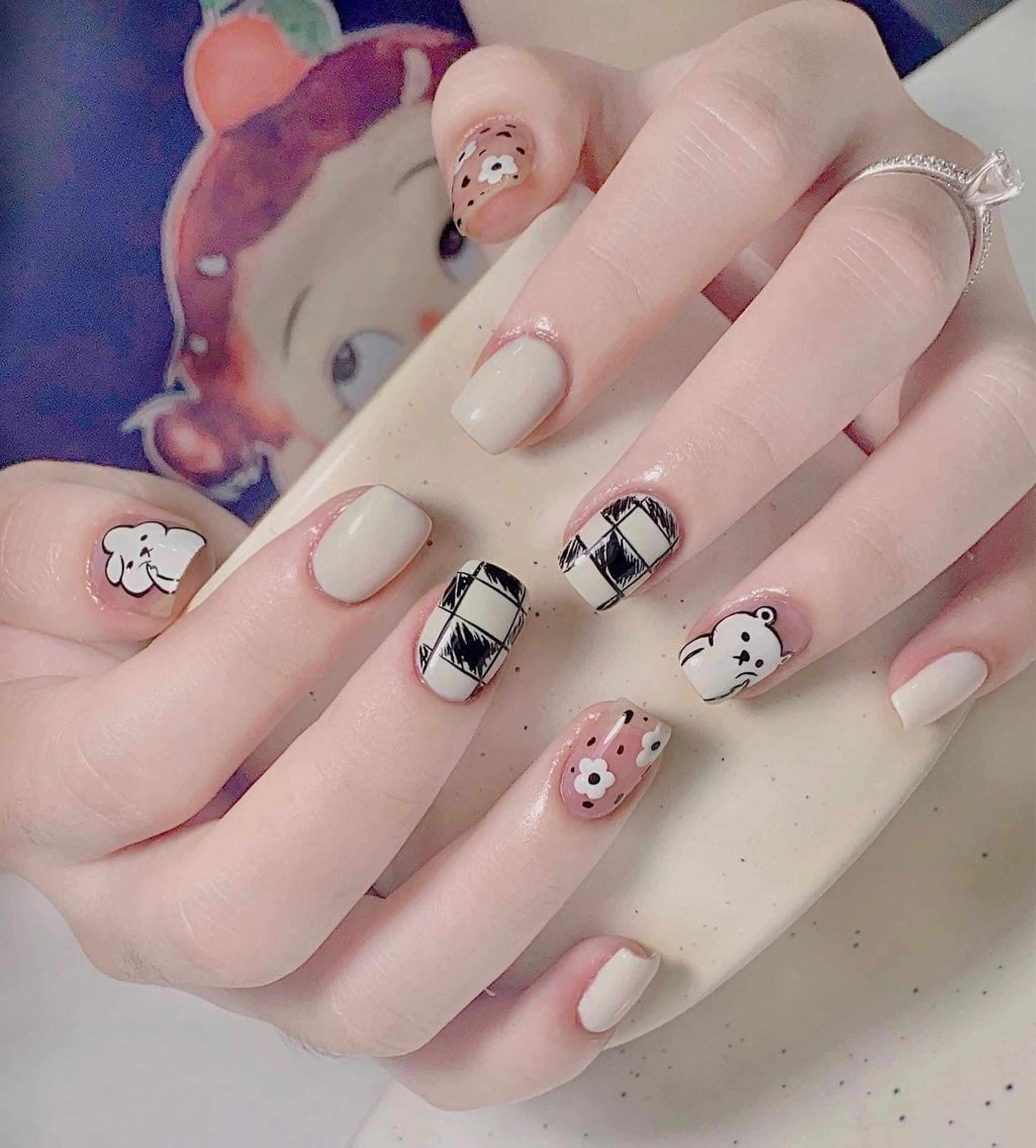 ネイル Mika nail salon 鶯谷のネイルデザイン