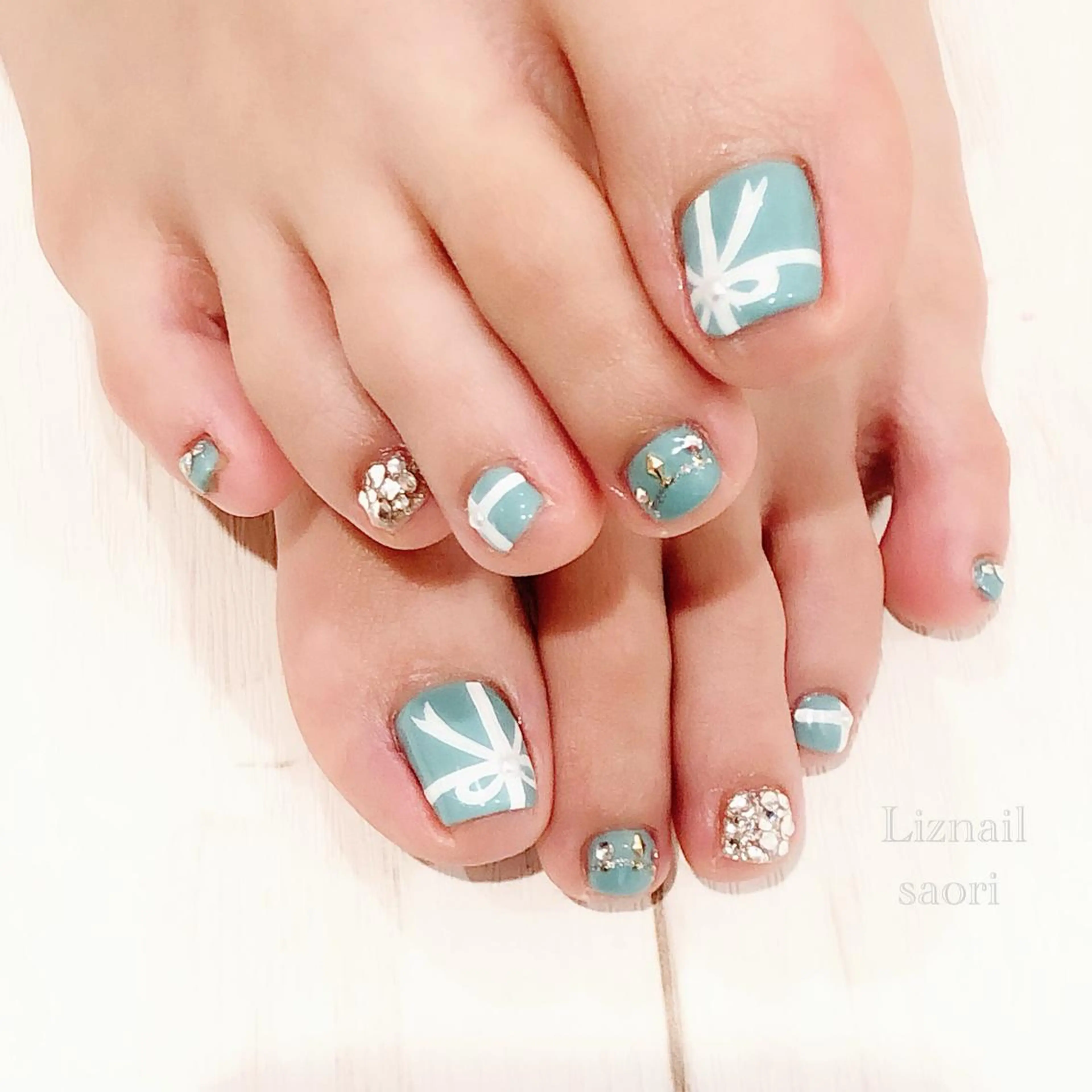 ネイル フットネイル Rawr / saoriのネイルデザイン