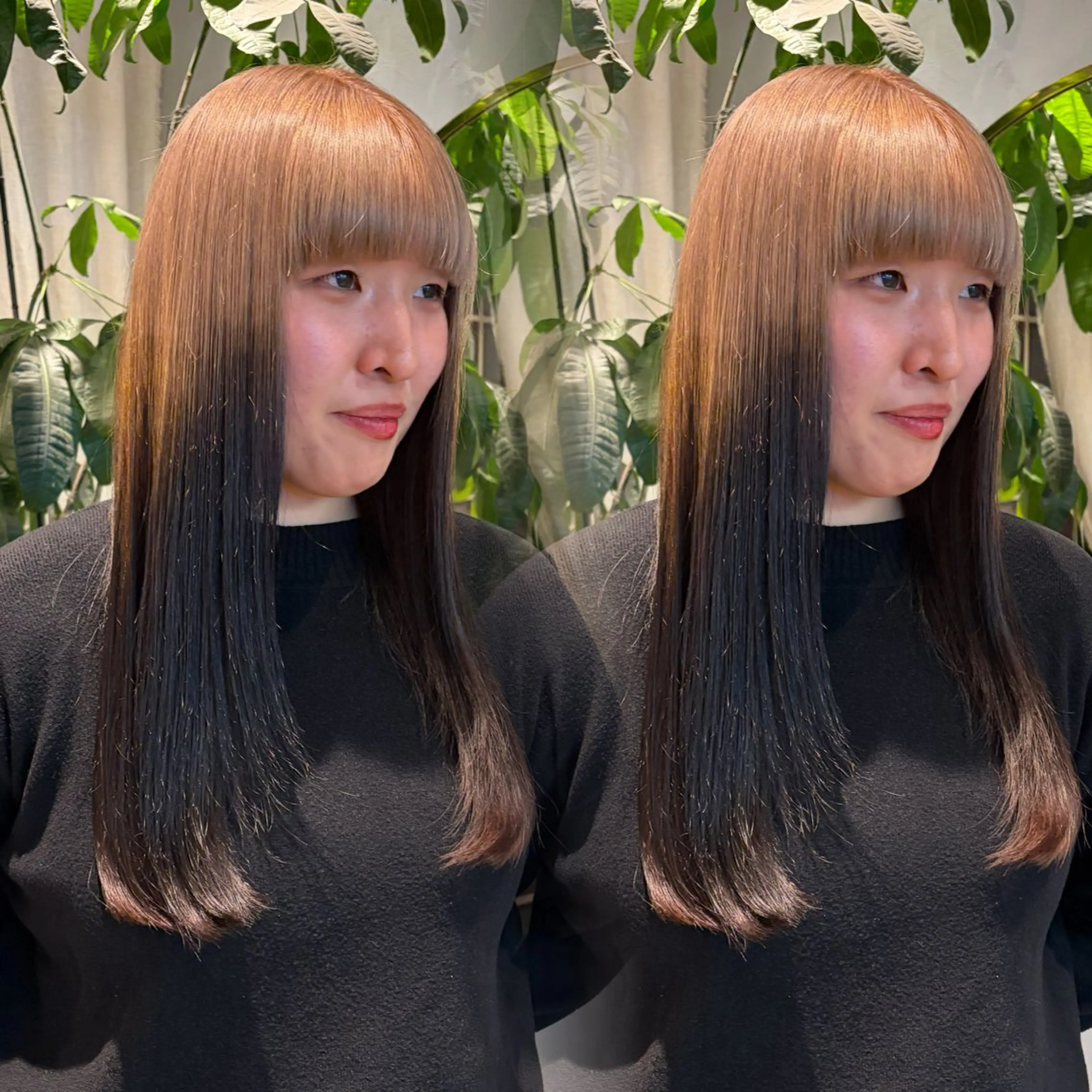 【🌈ルーツカラー🌈】(ブリーチ＋オンカラー込み)＋似合わせカット＋1Stepトリートメント✨の写真