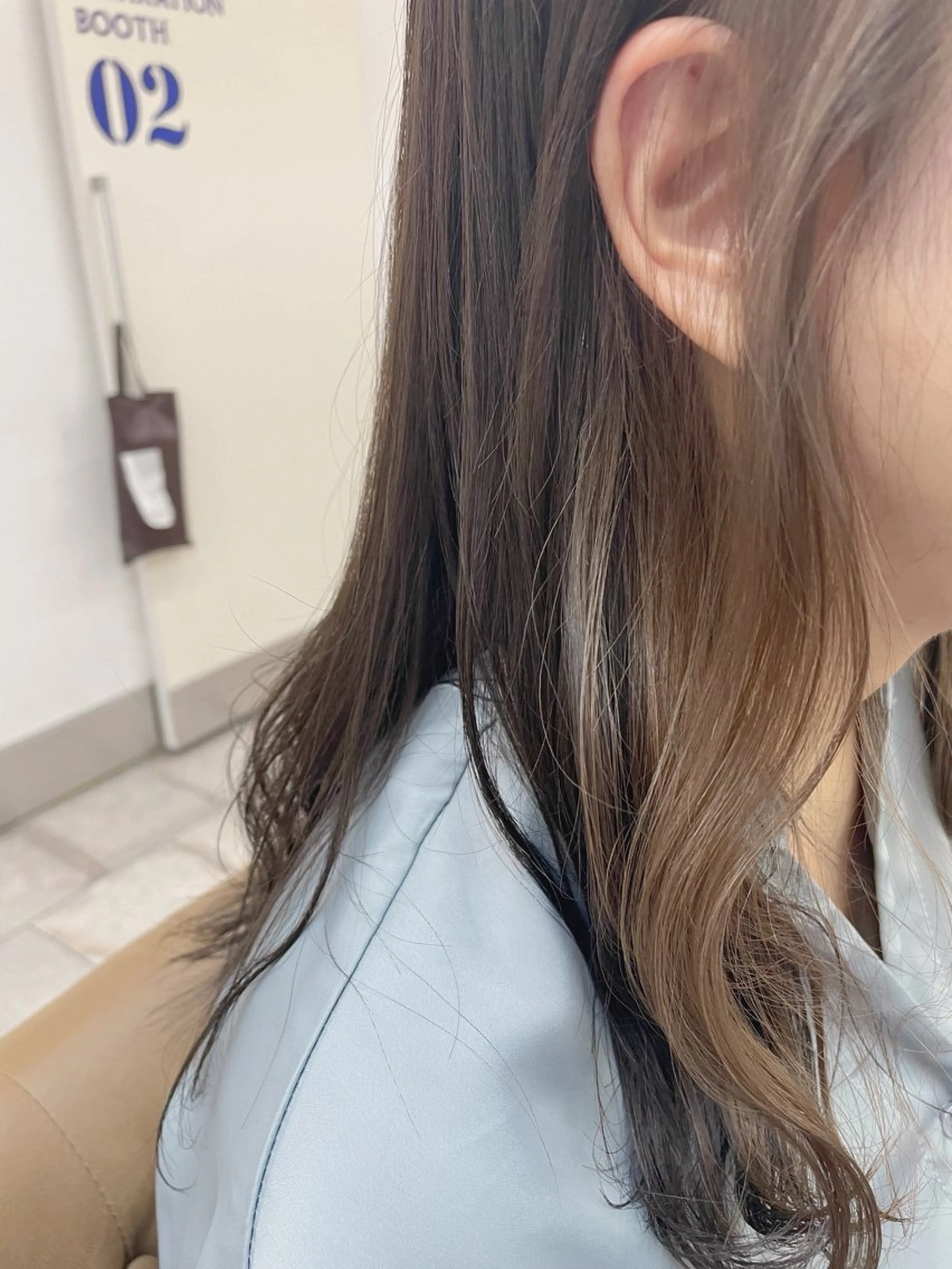 ロング カラー ブリーチ 🍒透明感カラー/ 艶カラー/さくら🍒のヘアスタイル