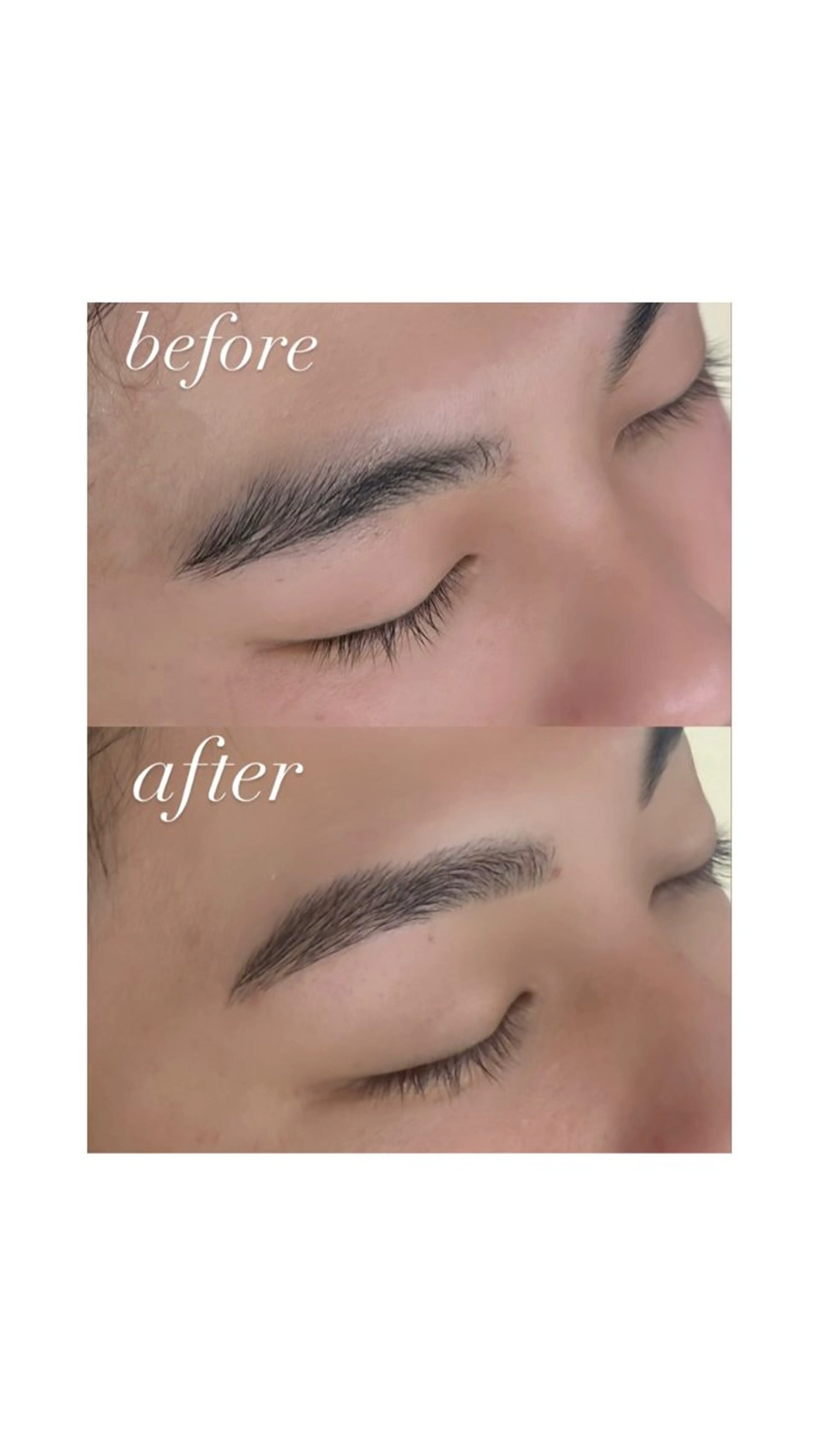 メンズ アイブロウ ワックス脱毛 眉カット その他(アイブロウ) BEAUTYGENE 🪽‪mayasaの眉毛・アイブロウイメージ