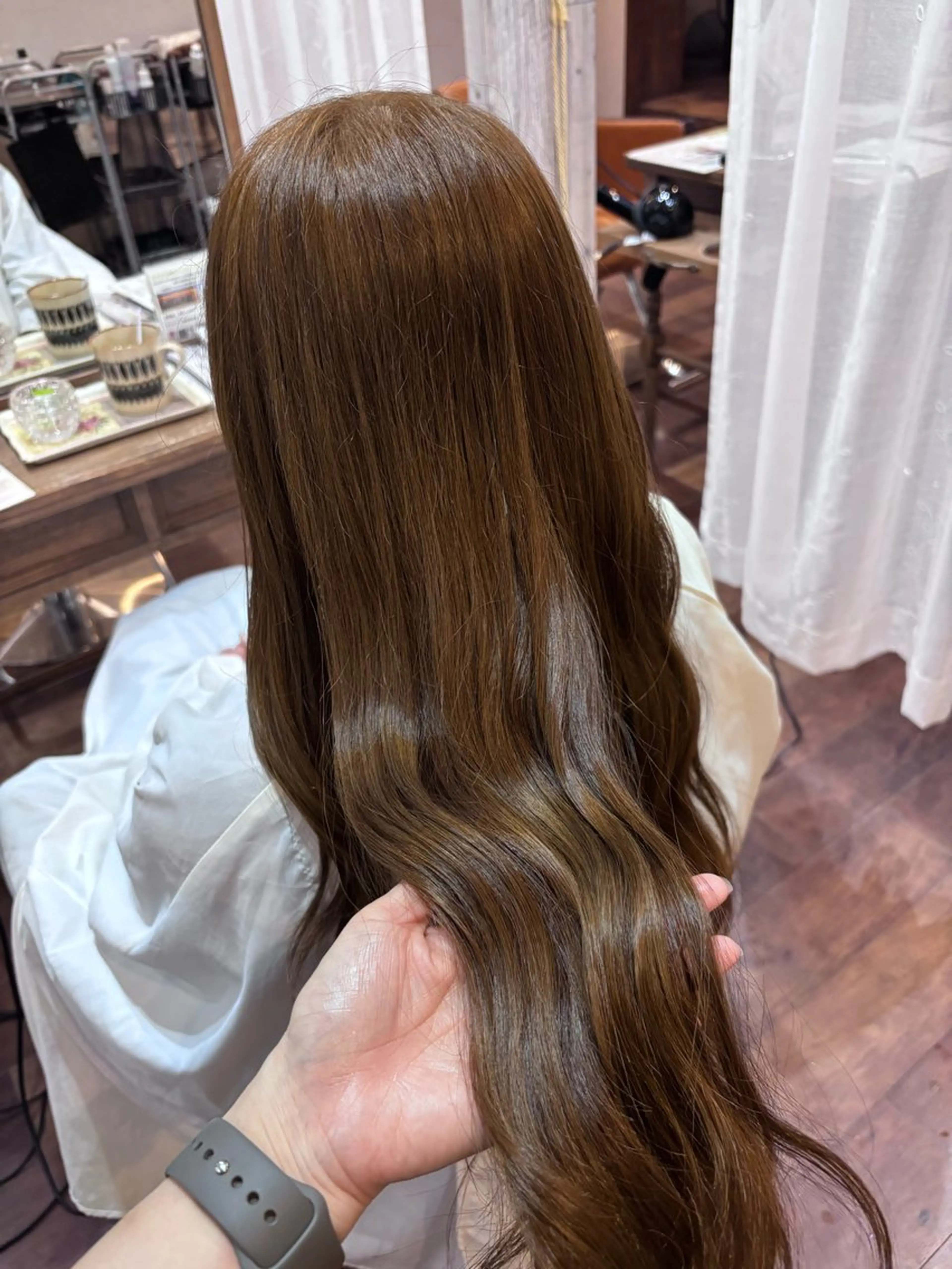 ブリーチ無しダブルカラーの写真