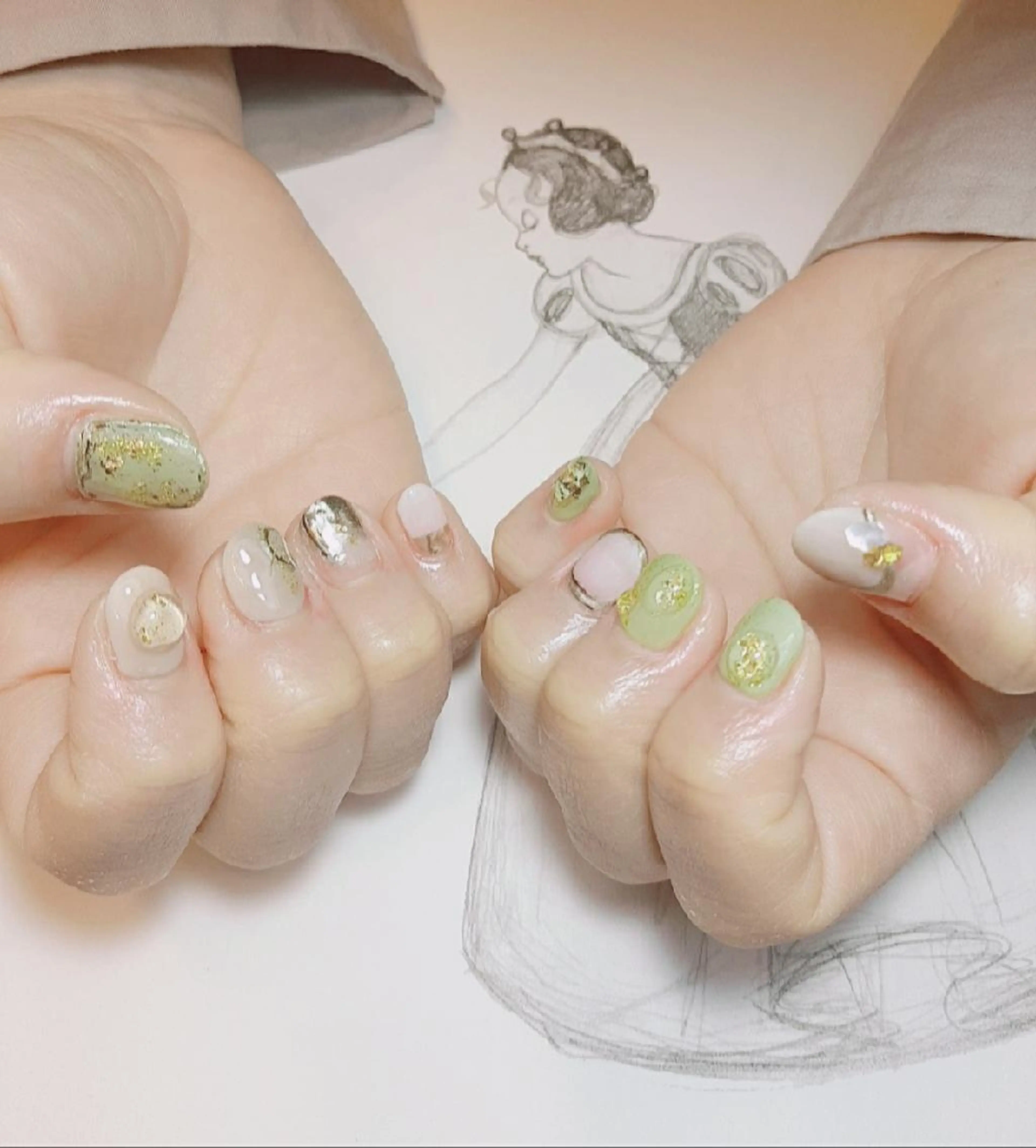ネイル ニュアンスネイル owlnail /持込みデザイン専門のネイルデザイン