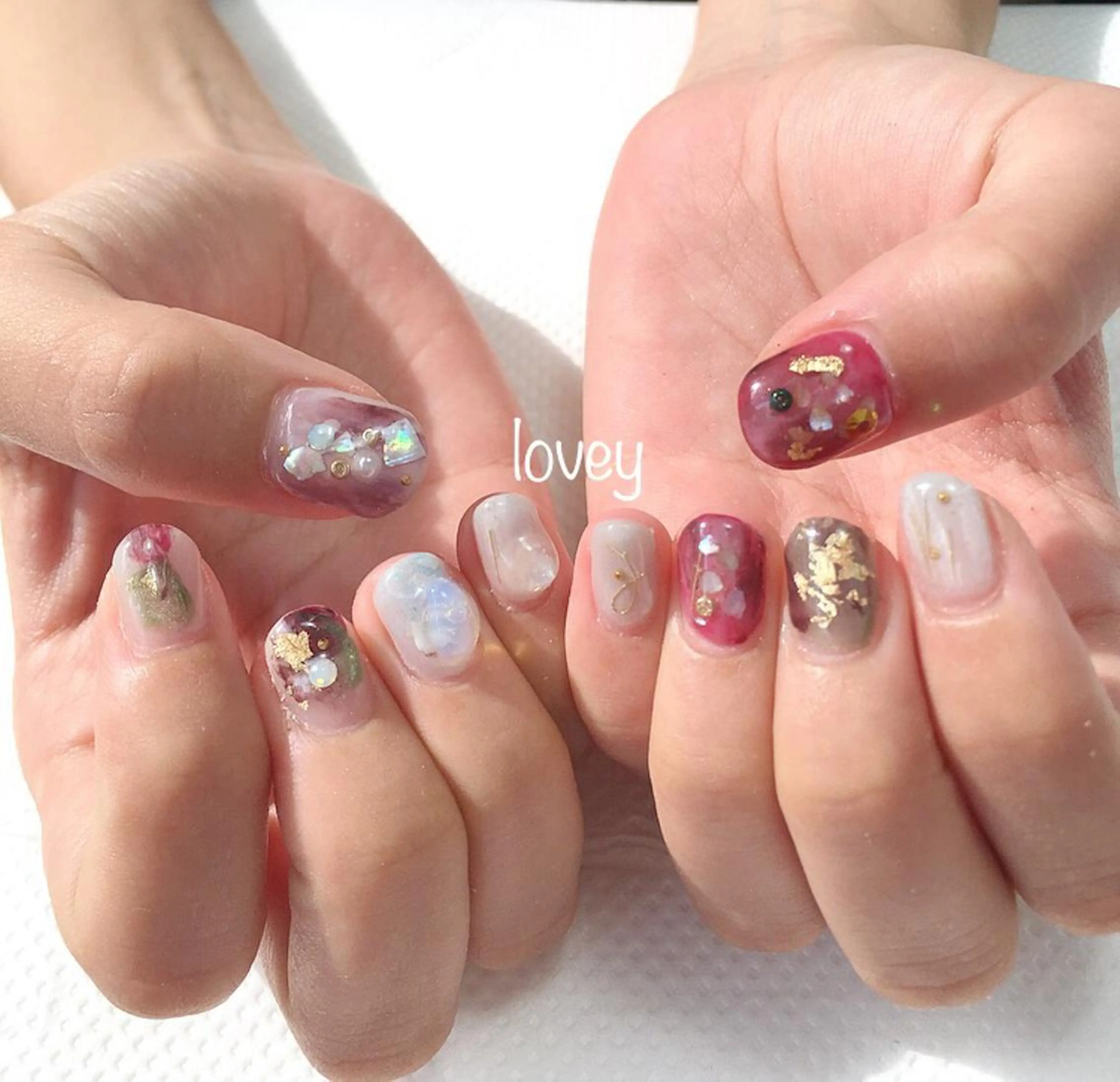 ネイル プライベートサロン loveyのネイルデザイン