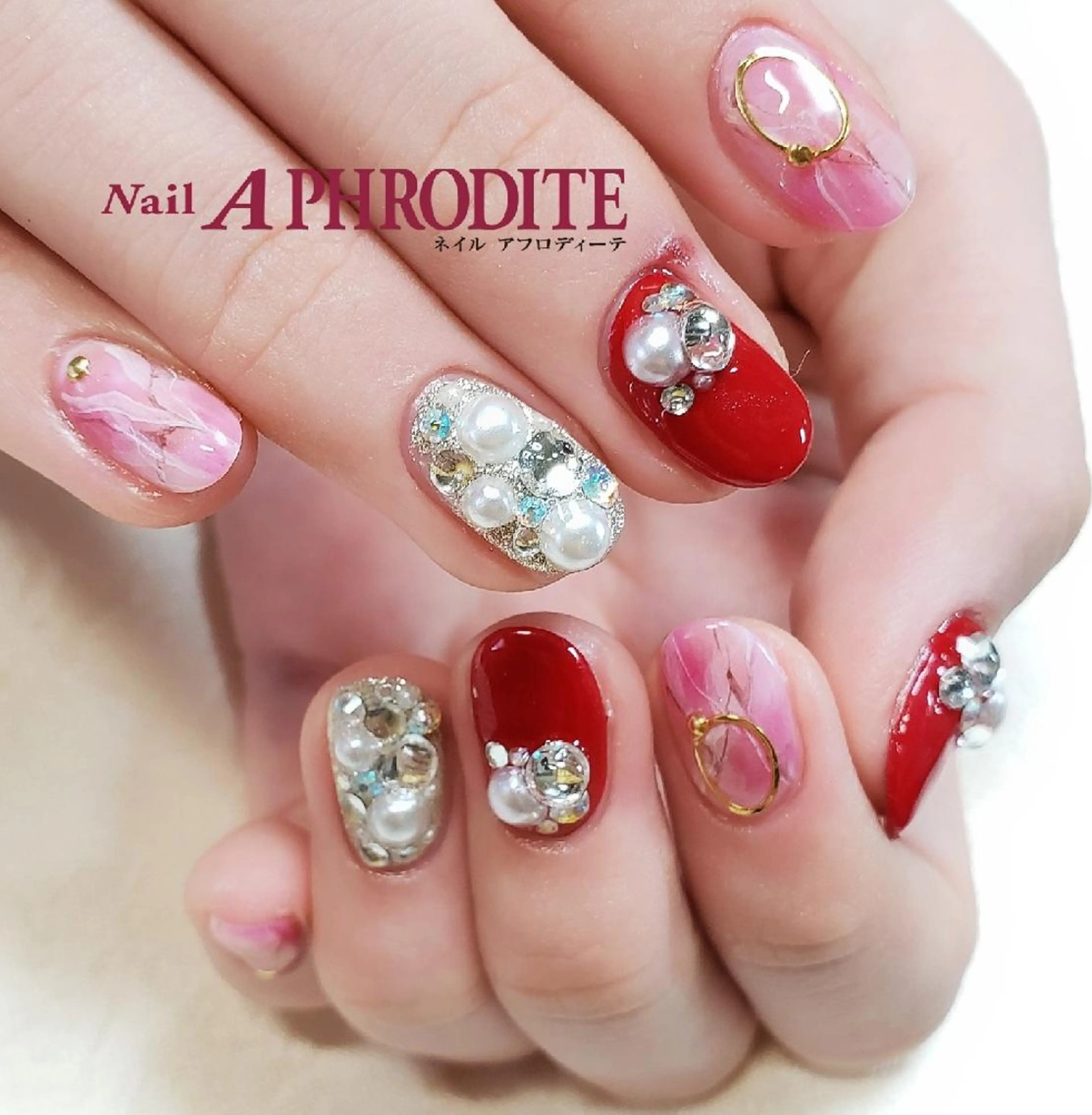 ネイル 大理石ネイル(マーブル) Nail  Aphroditeのネイルデザイン