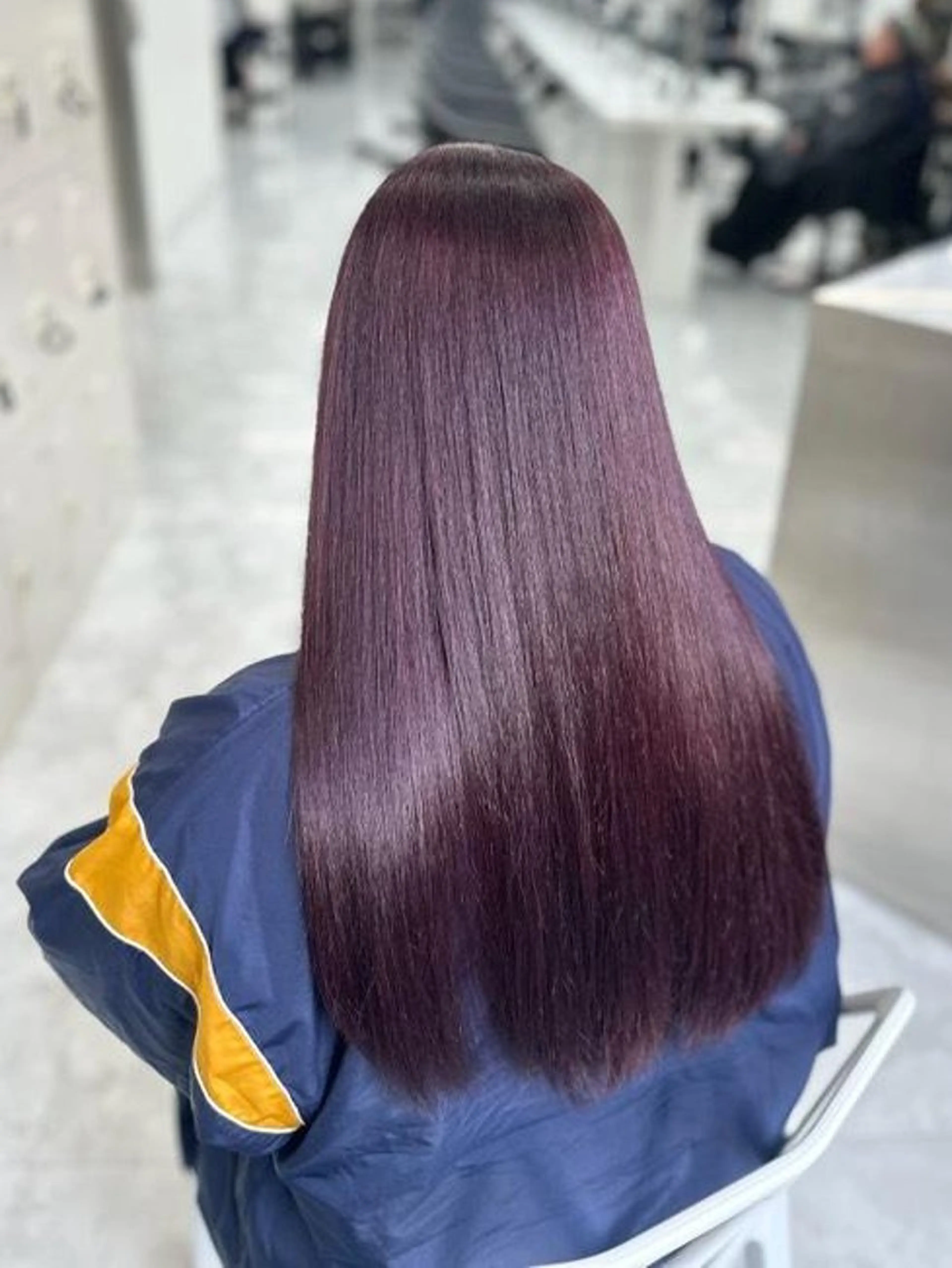 カラー ブリーチ ケアブリーチ 髪質改善 縮毛矯正 🍒renka🍒 ボブ/ショート/暖色のヘアスタイル