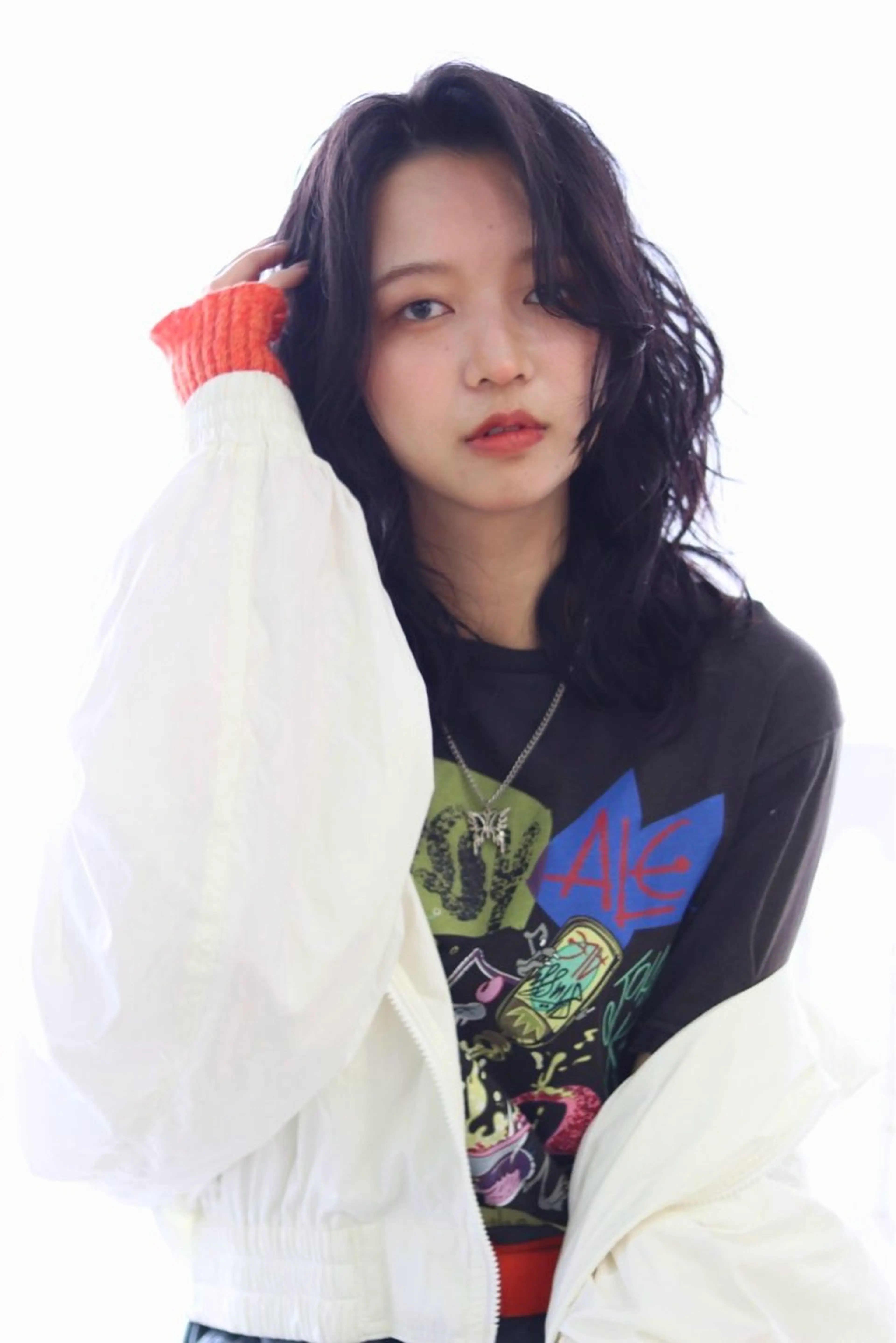 ミディアム 渡邉 優星のヘアスタイル