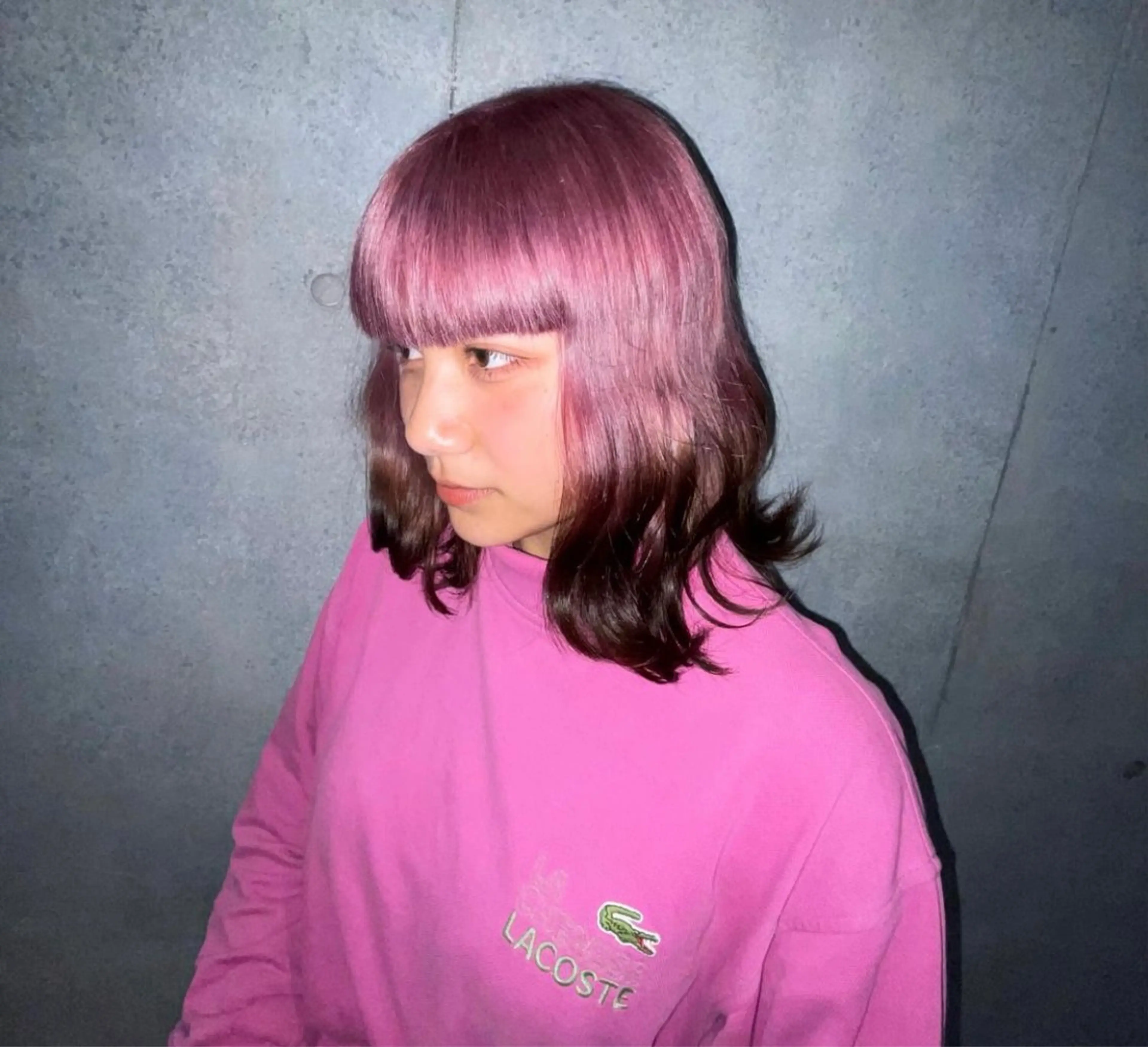 ミディアム ヘアカラー 🌈メンズパーマ🌈 メンズカットアリサのヘアスタイル