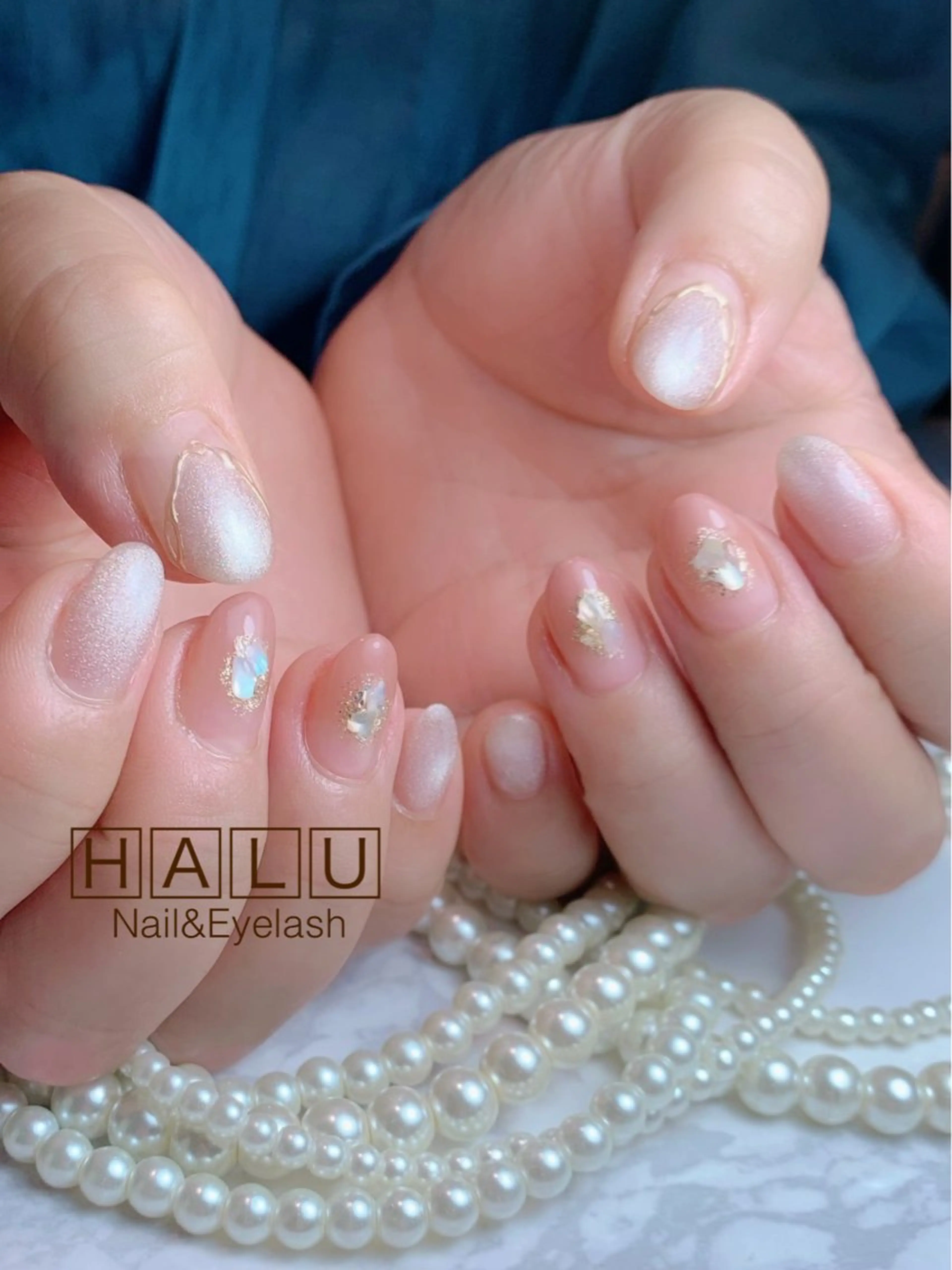 ネイル マグネットネイル HALU ハルのネイルデザイン