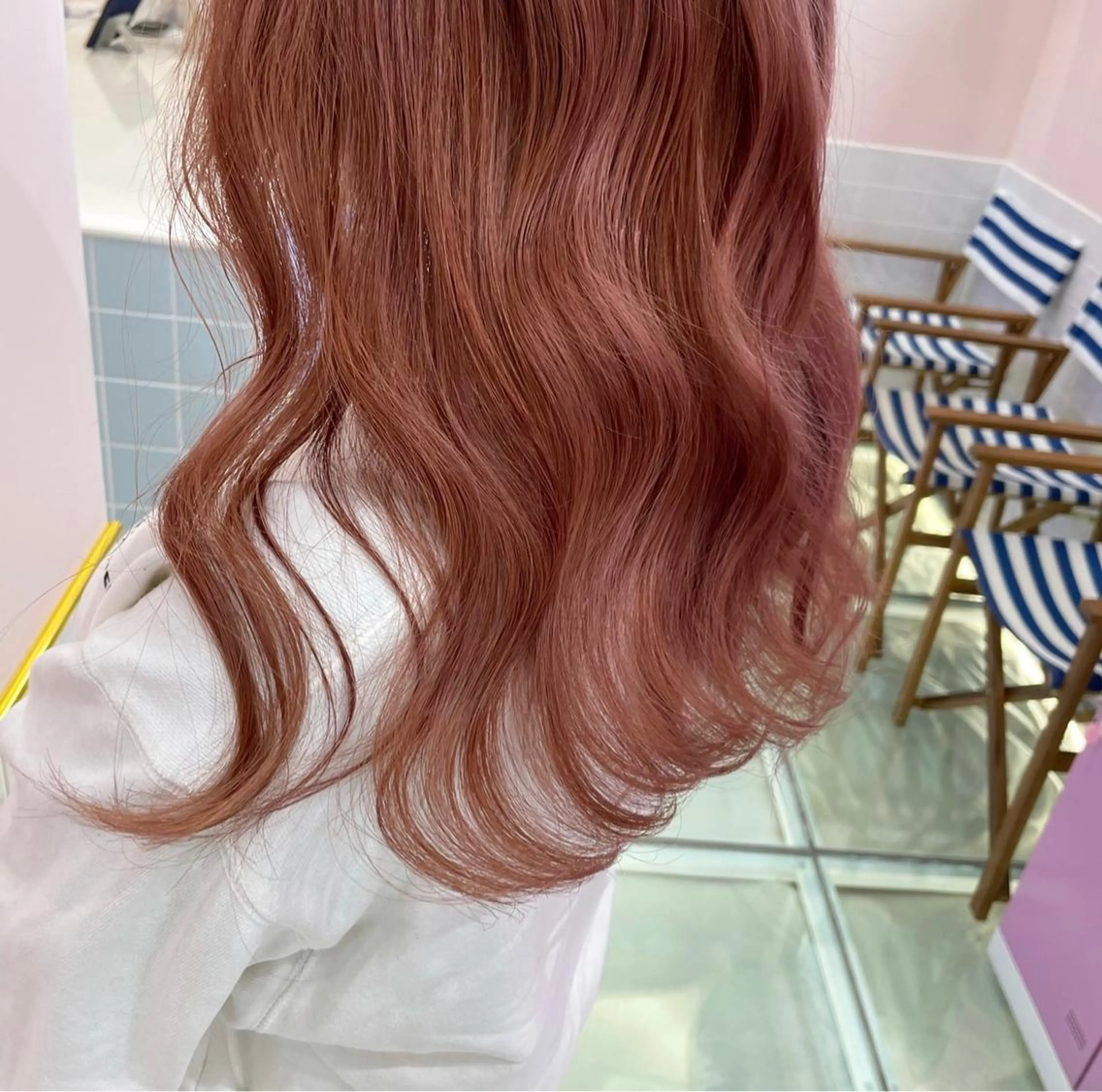 ミディアム カラー ヘアカラー トリートメント ヘアセット 🫧tatsuki 🫧“lot 横浜“のヘアスタイル