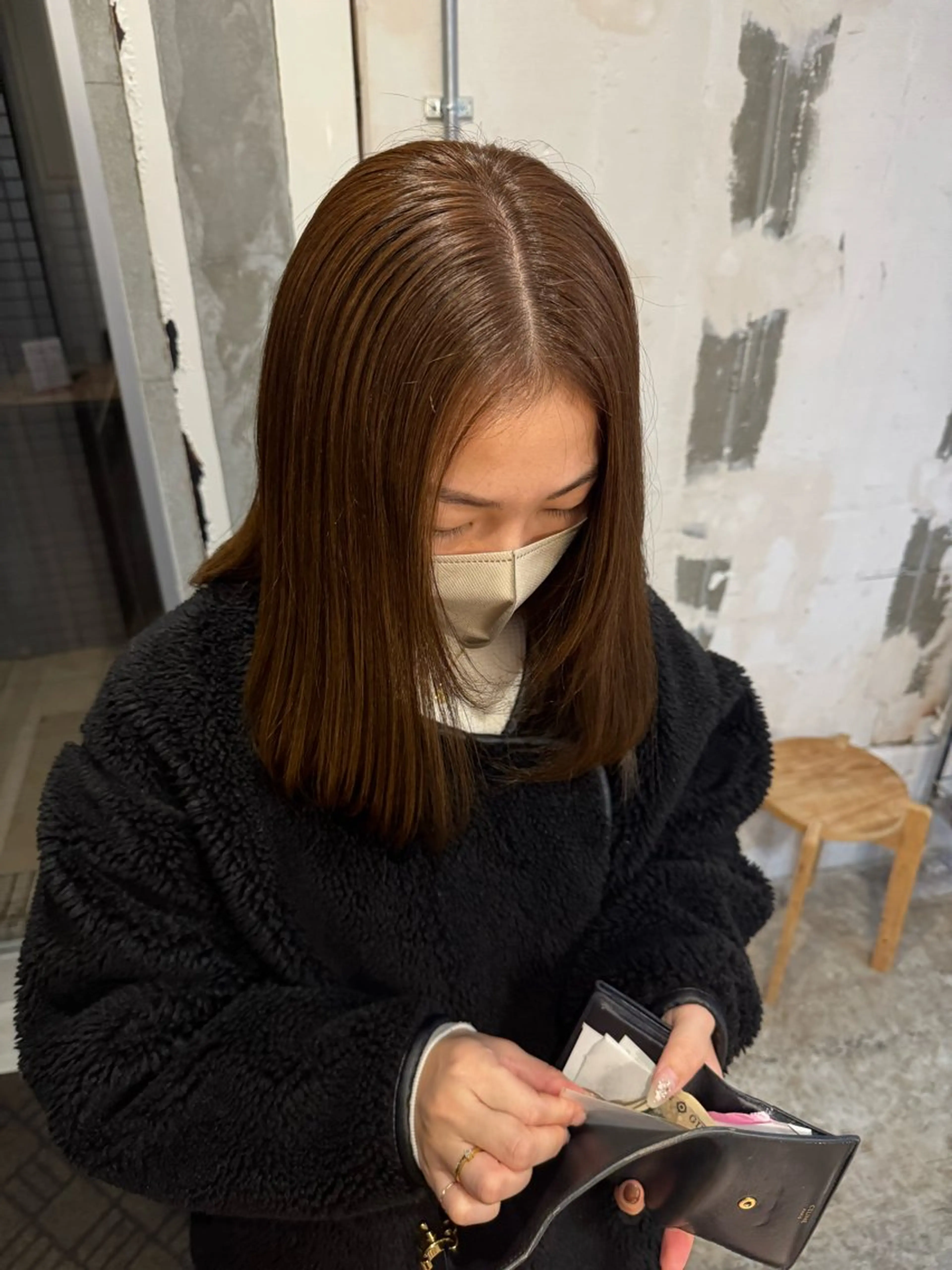 ミディアム 平松 和泉のヘアスタイル