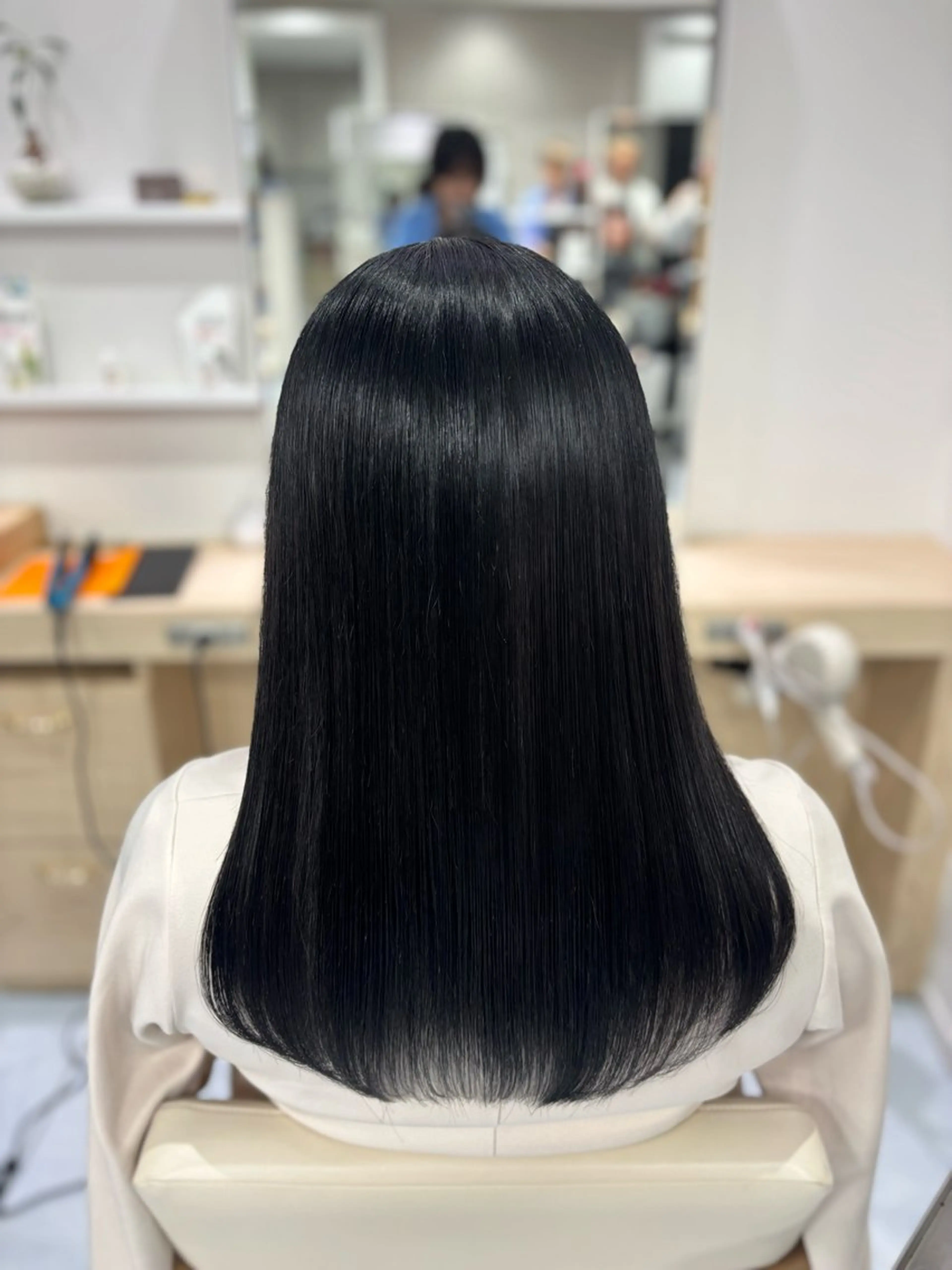 ロング カラー カット ヘアカラー メンズ特化韓国風 パーマスタイル/りんのヘアスタイル