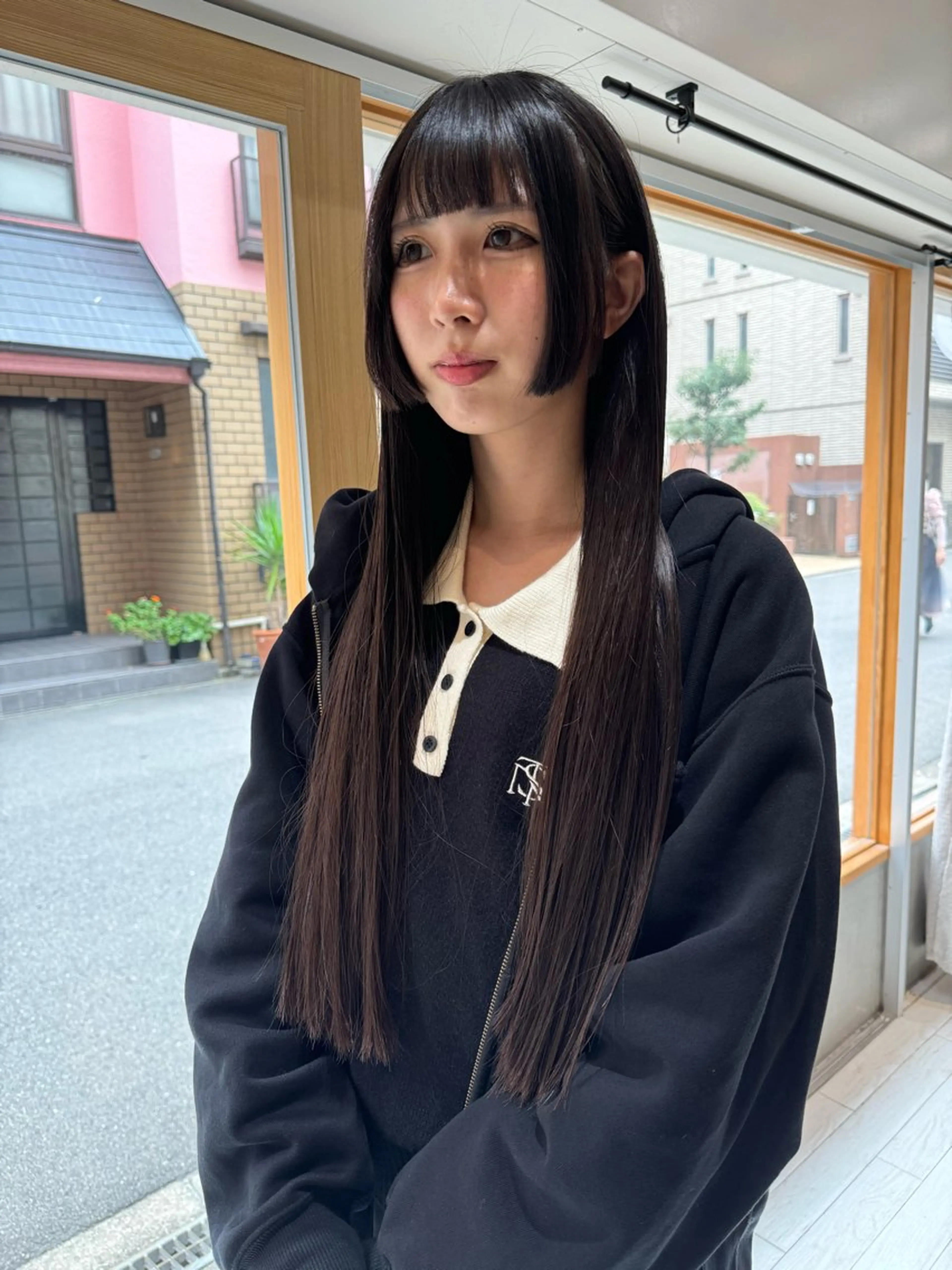 ロング ショートボブ ロングレイヤー ボブ レイヤーカット ロング カット トリートメント レイヤーカット🏆/ 髪質改善🏆/福本凌のヘアスタイル