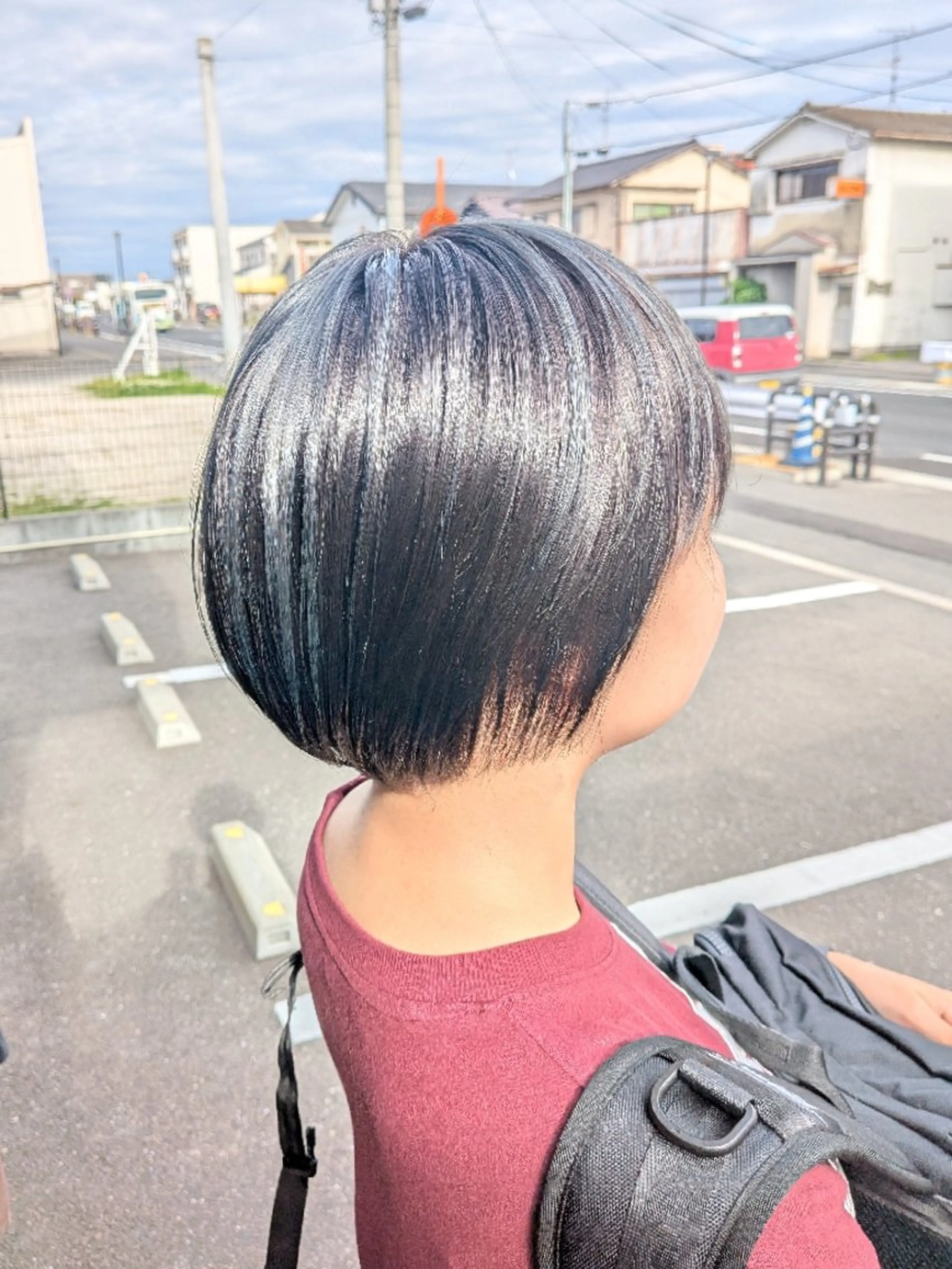 ショート カラー 小林 梨香のヘアスタイル