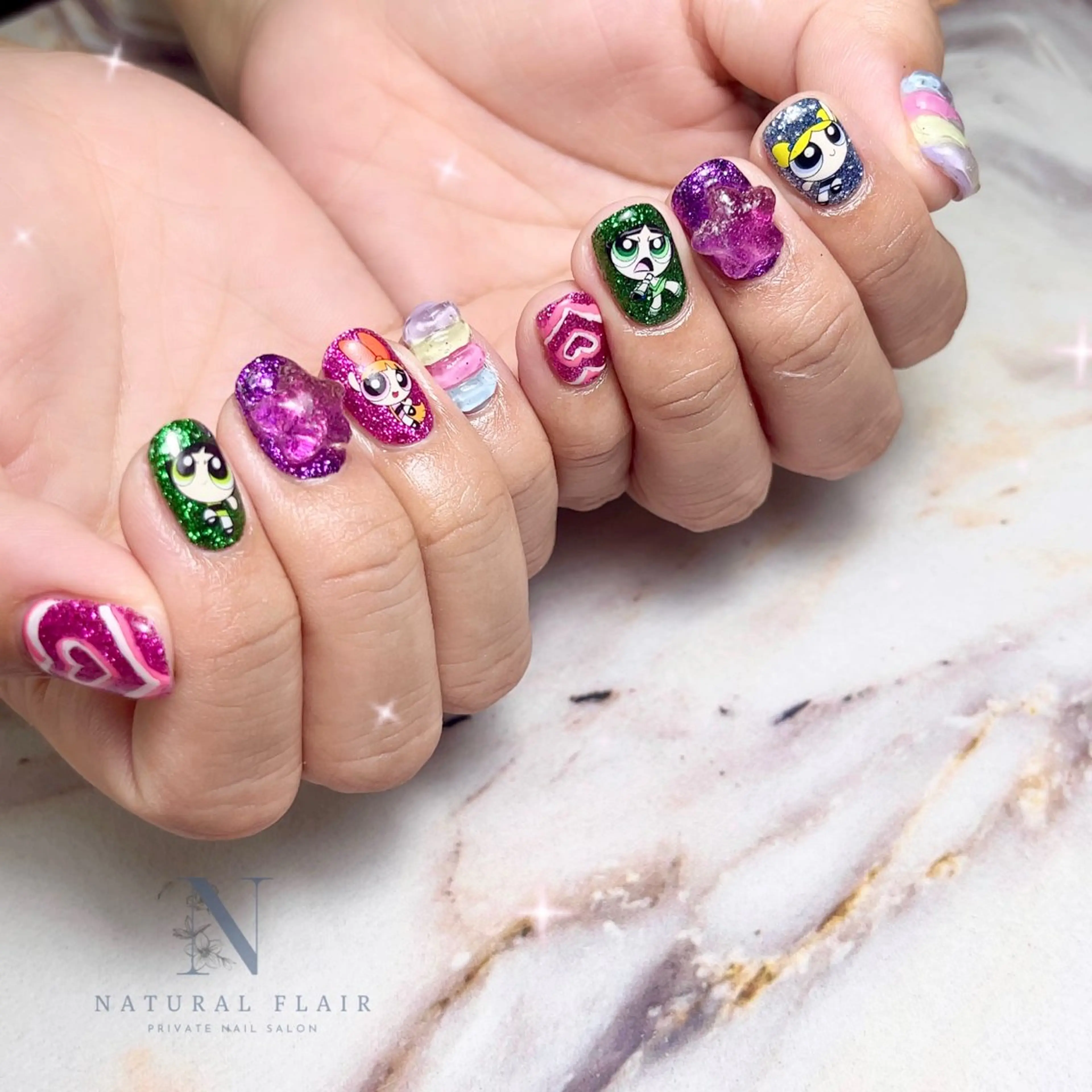 ネイル natural flairのネイルデザイン