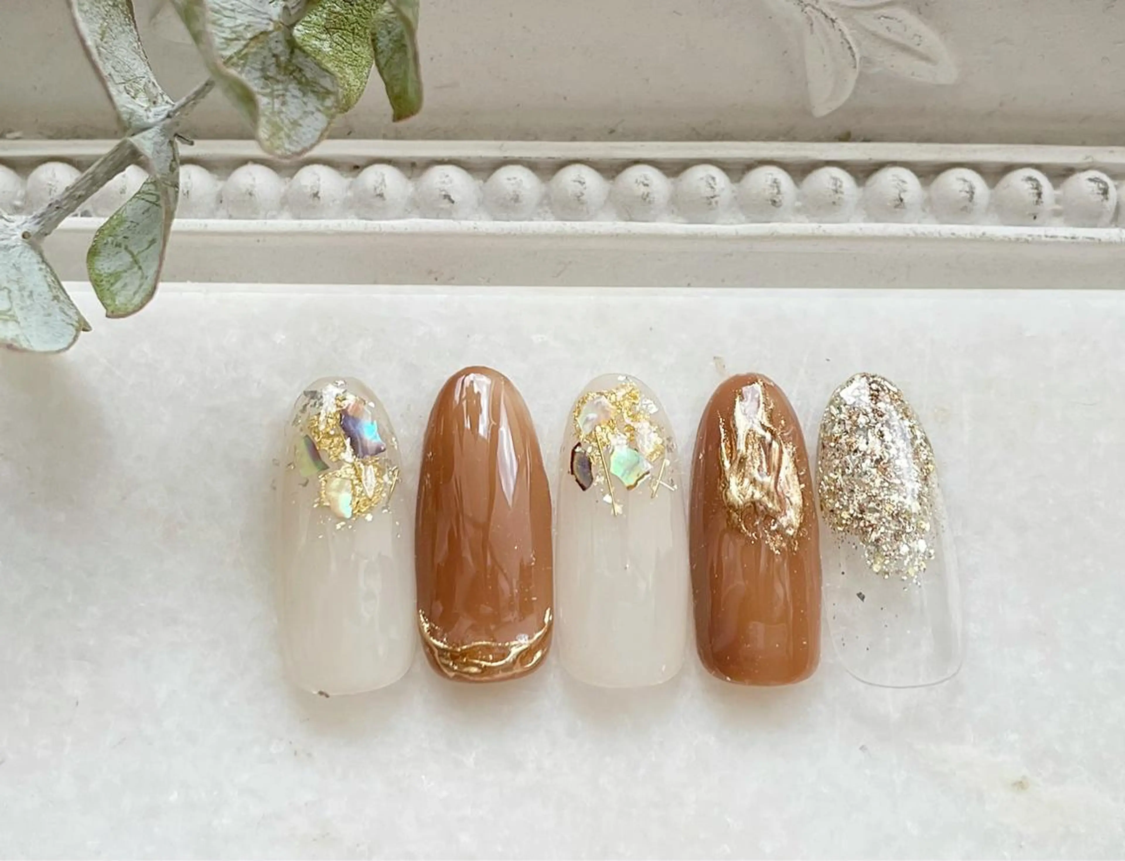 ネイル ジェルネイル ニュアンスネイル パラジェル ハンドネイル Satomi  のネイルデザイン