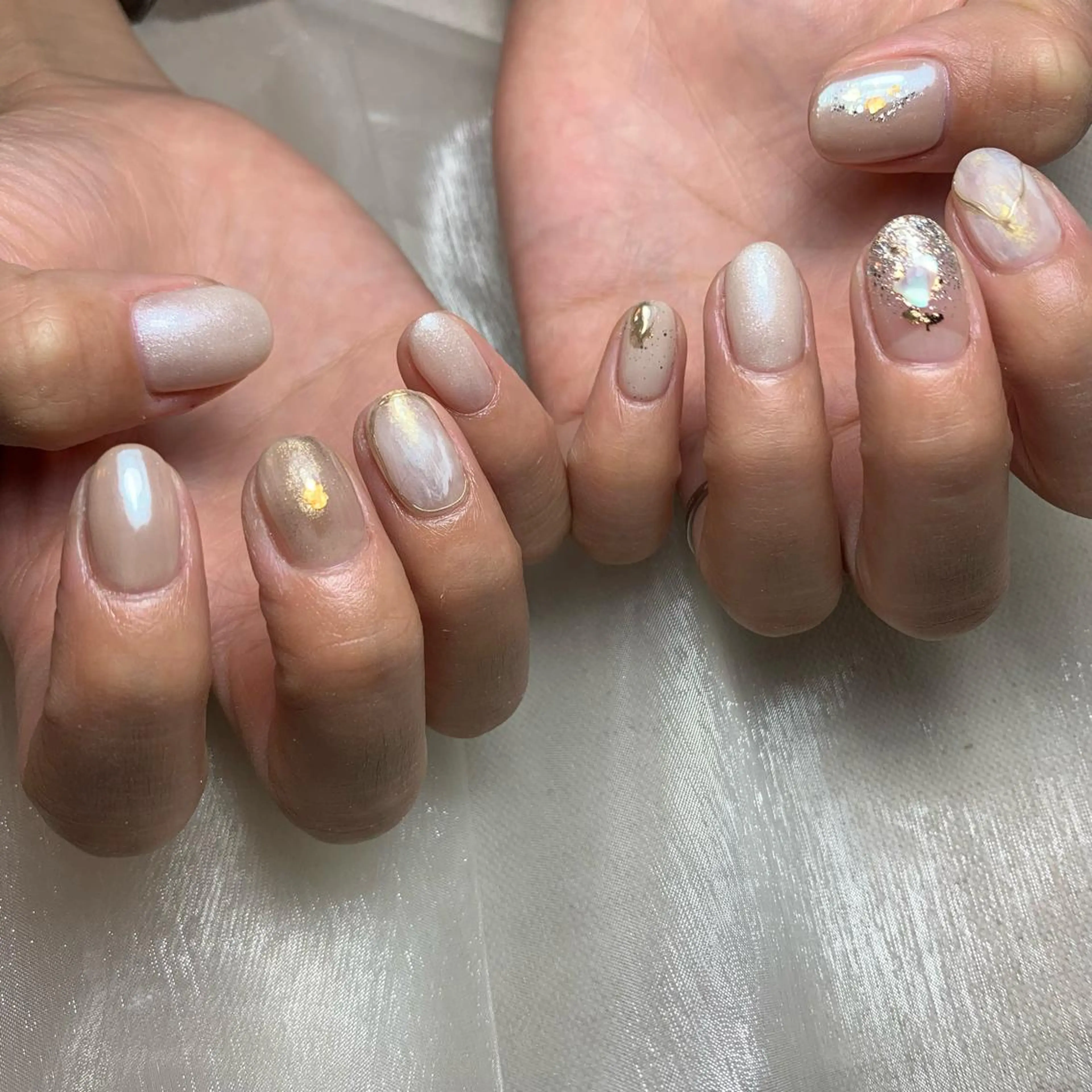 ネイル ハンドネイル 里見 麗のネイルデザイン