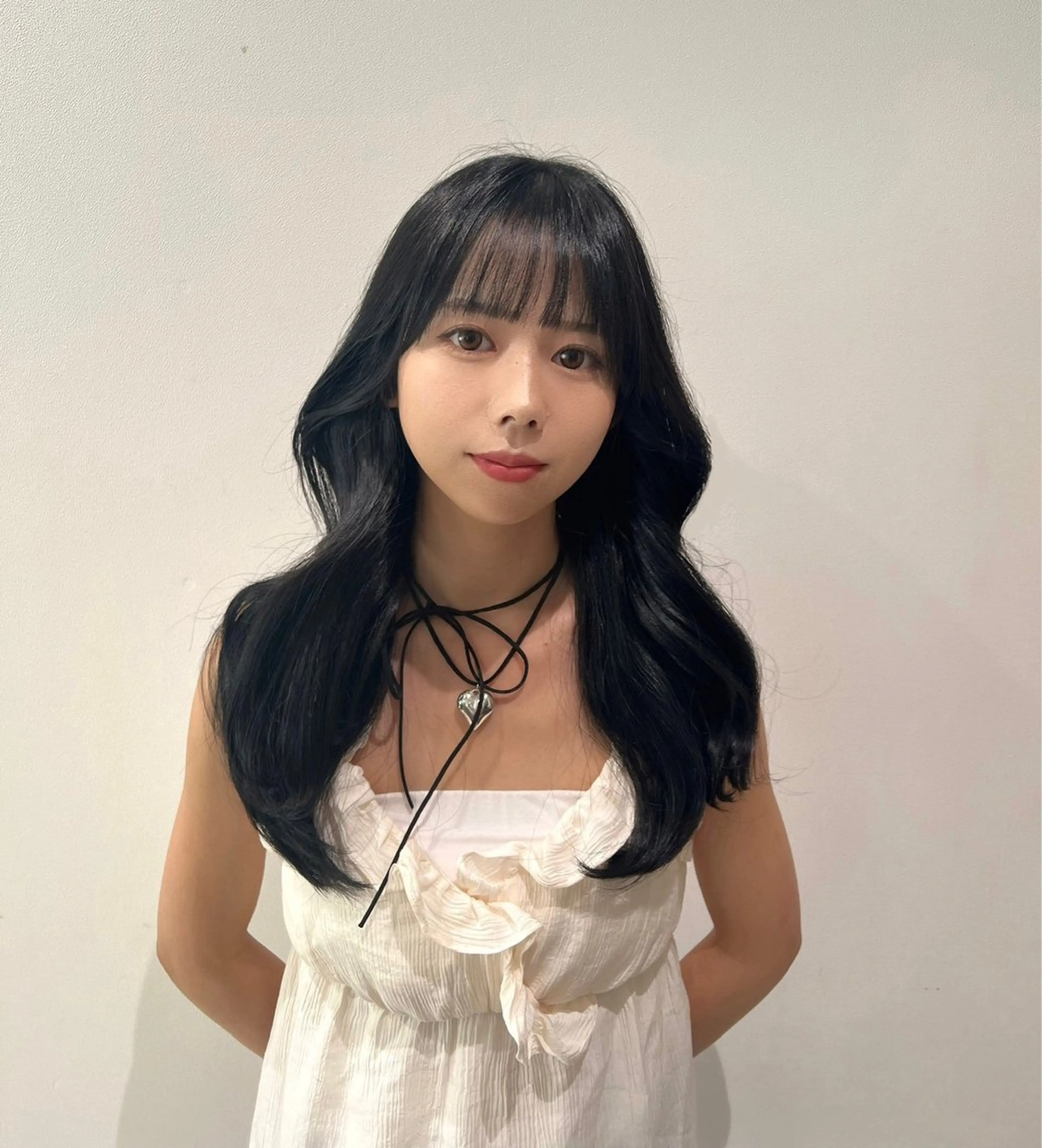 ロング カラー 🩷渋谷/韓国/レイ ヤー/透明感Sayaのヘアスタイル