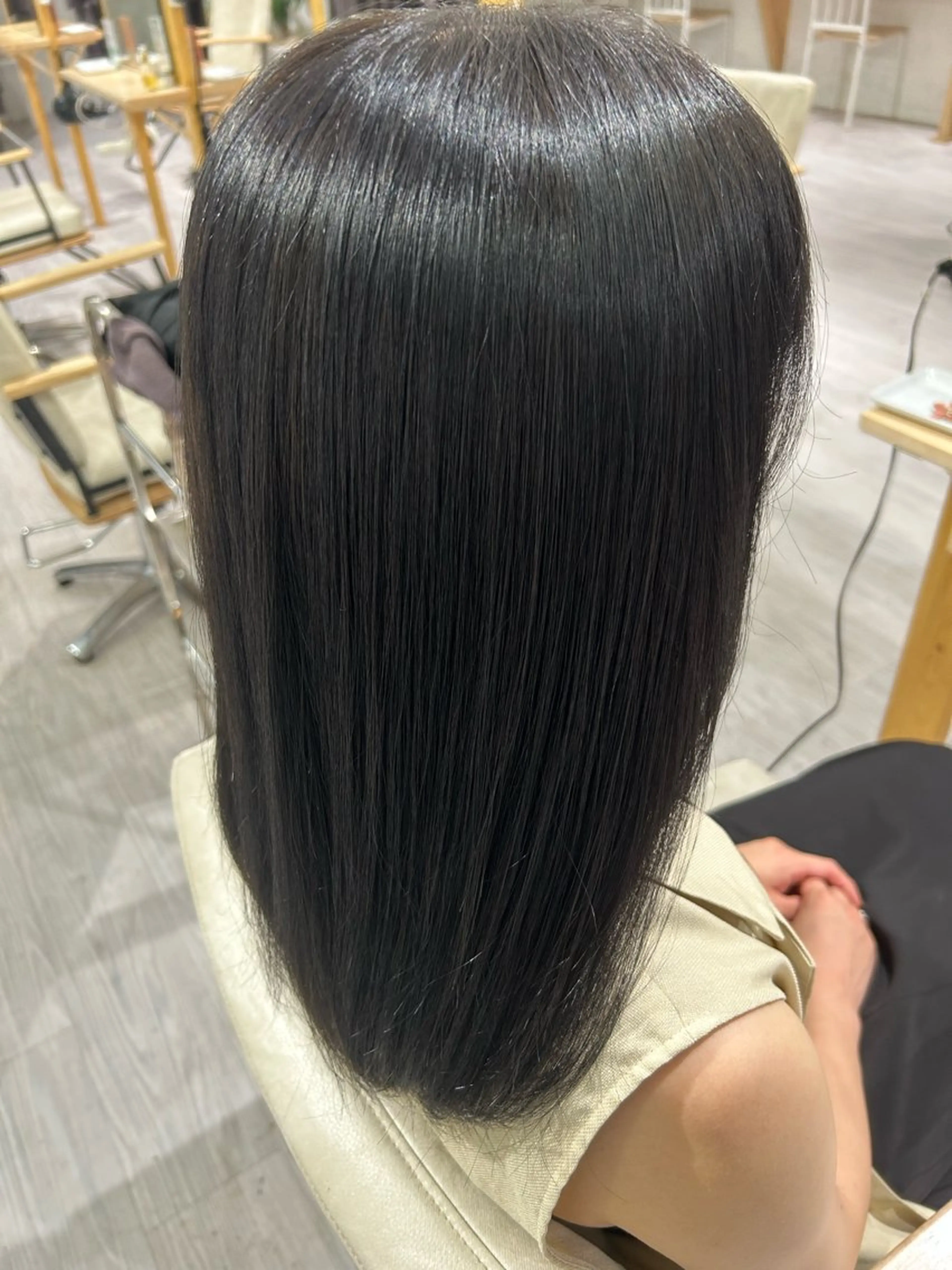 ミディアム カラー 💙まこと💙艶 カラー(Rico)のヘアスタイル