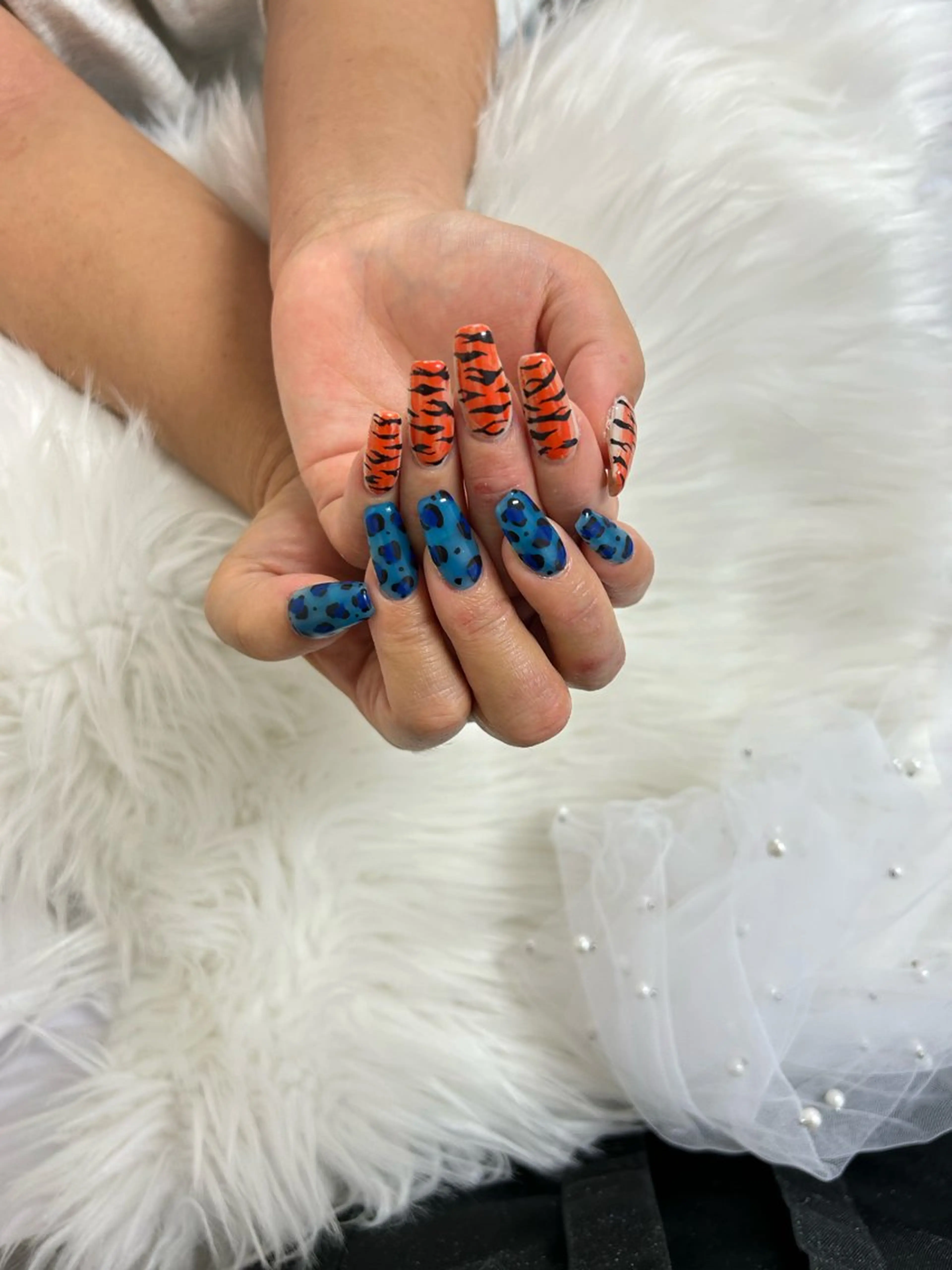ネイル アニマル柄 ono megumiのネイルデザイン