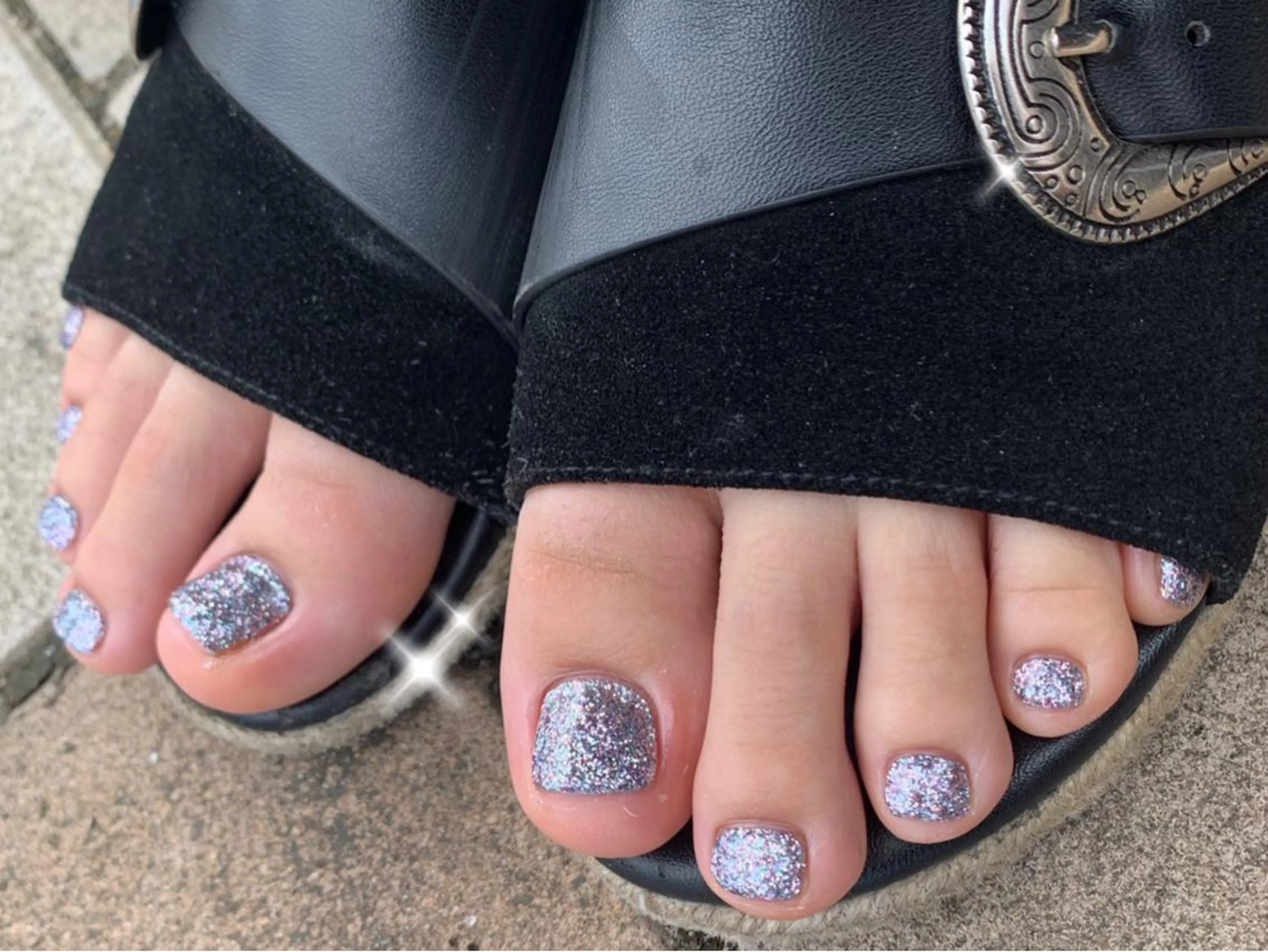 ネイル フットネイル ジェルネイル ワンカラーネイル フットネイル 中川 愛理のネイルデザイン