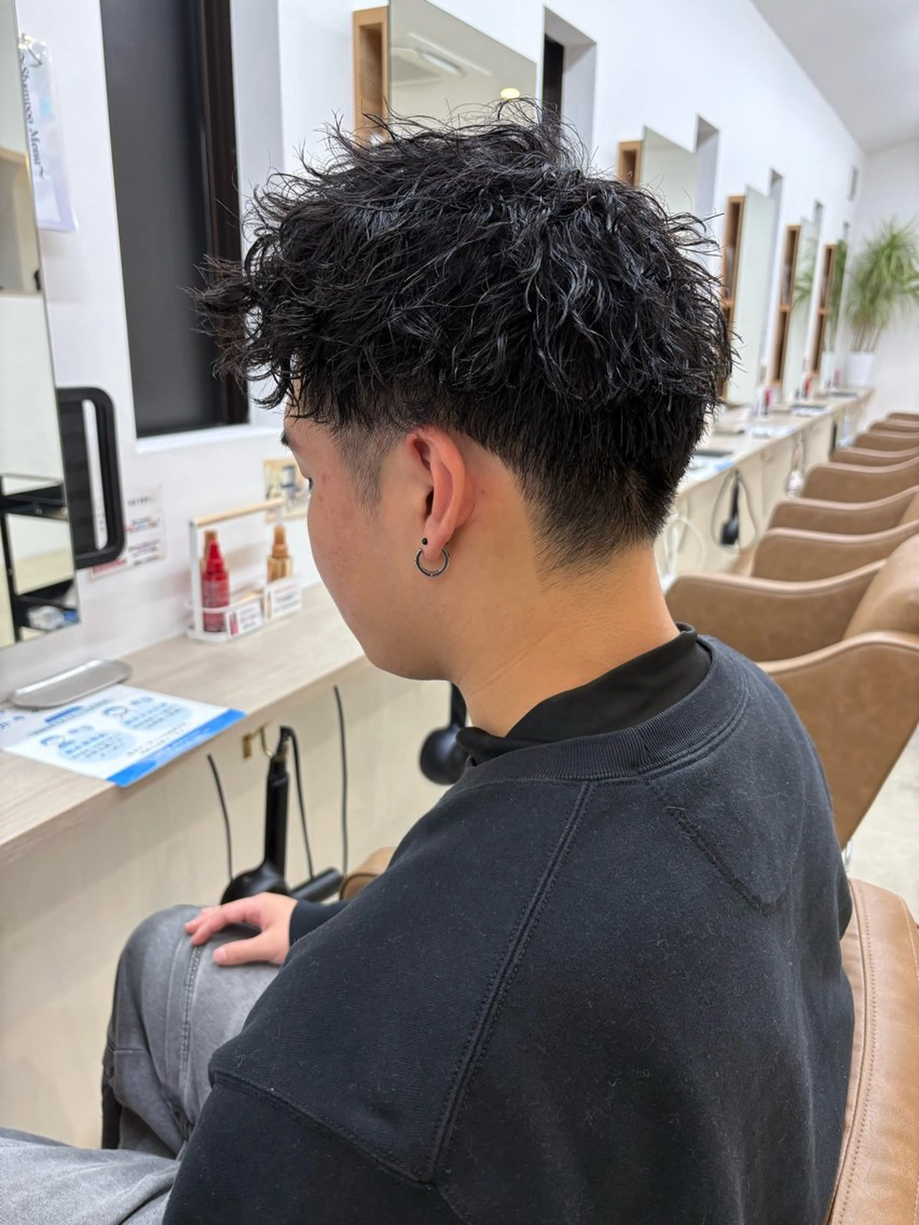 パーマ パーマ ルプラボウ すぎやまみほのヘアスタイル