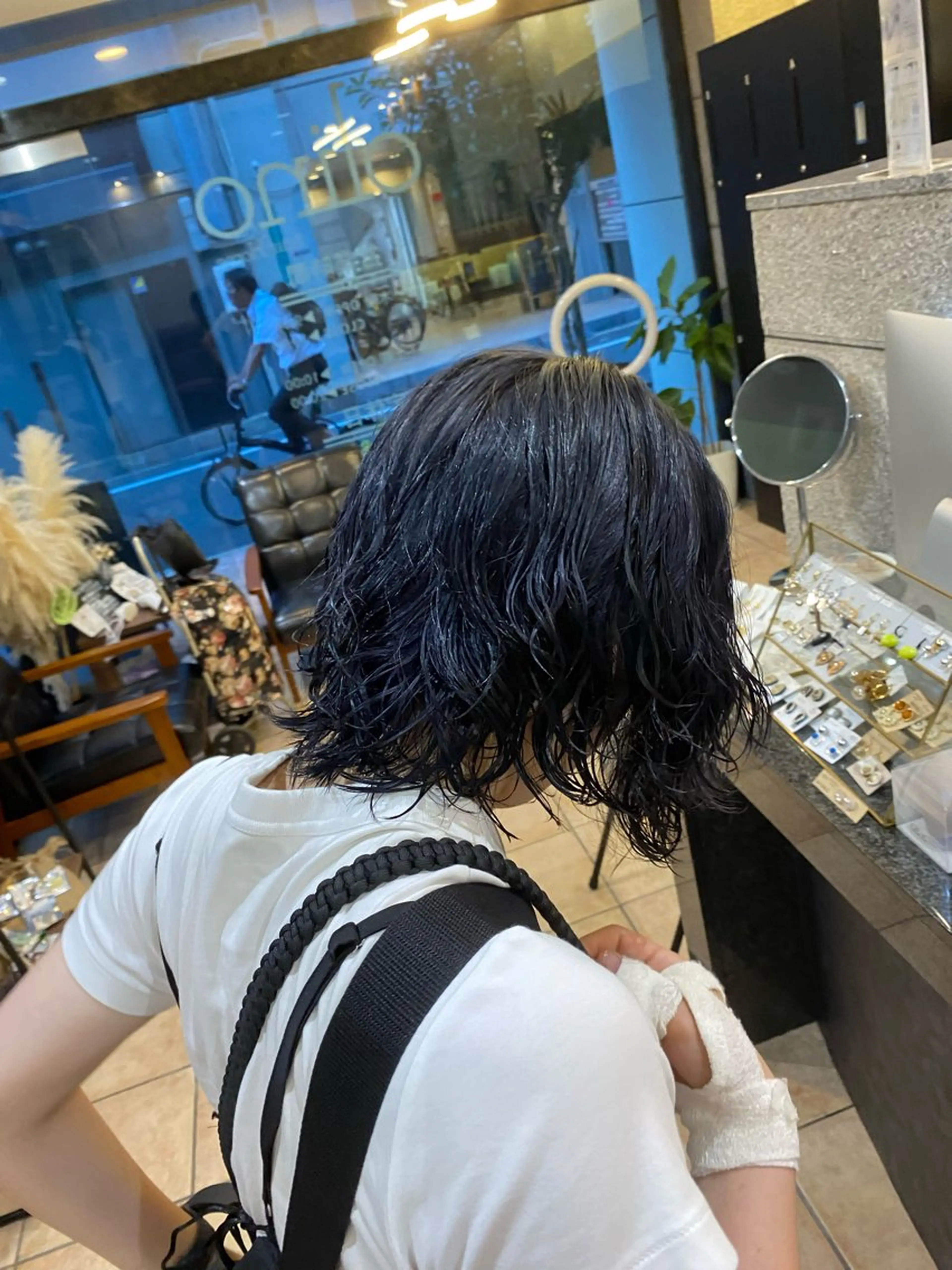 カラー パーマ ヘアカラー 西田辺/ タカスナオヤのヘアスタイル