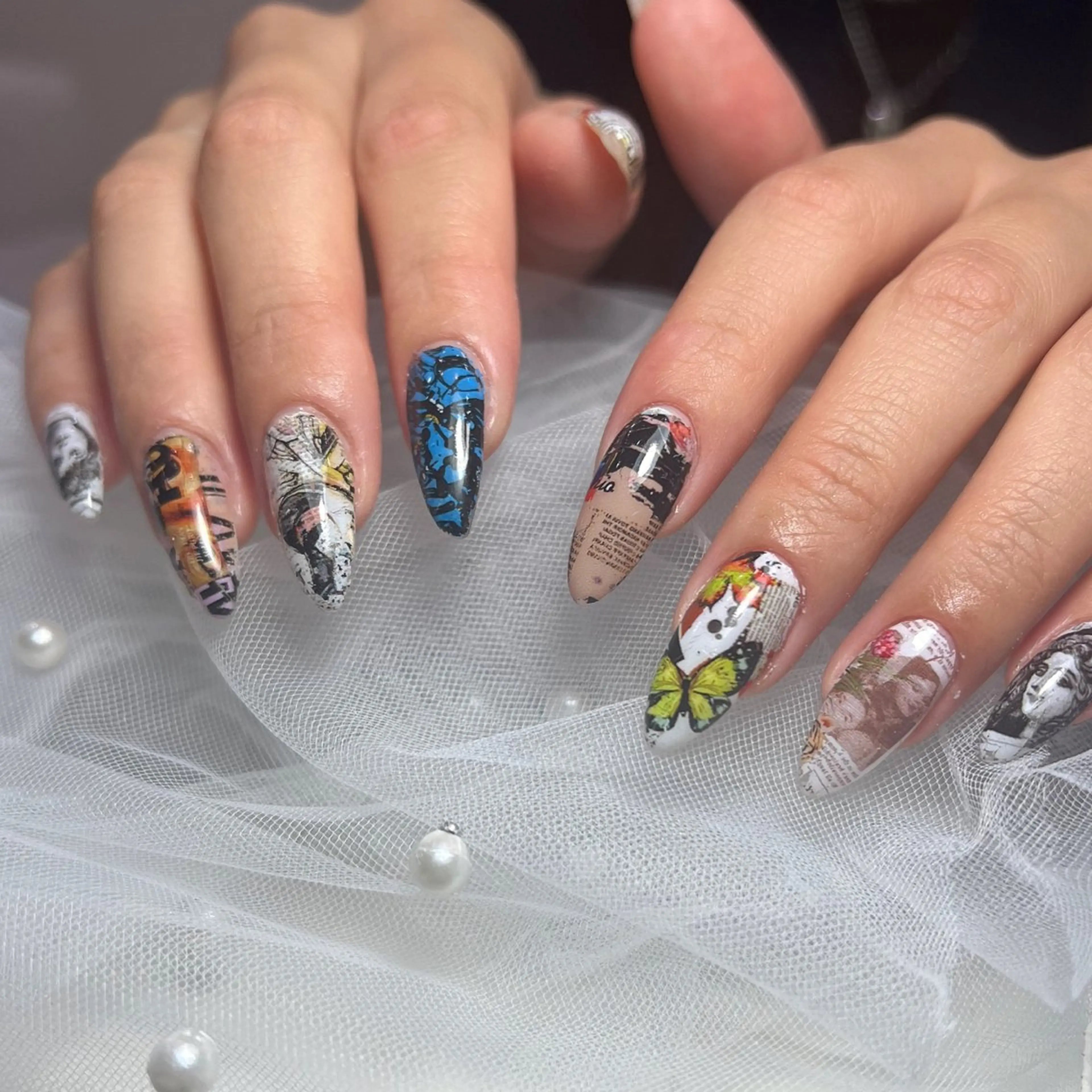 ネイル アートネイル raby KESAMIのネイルデザイン