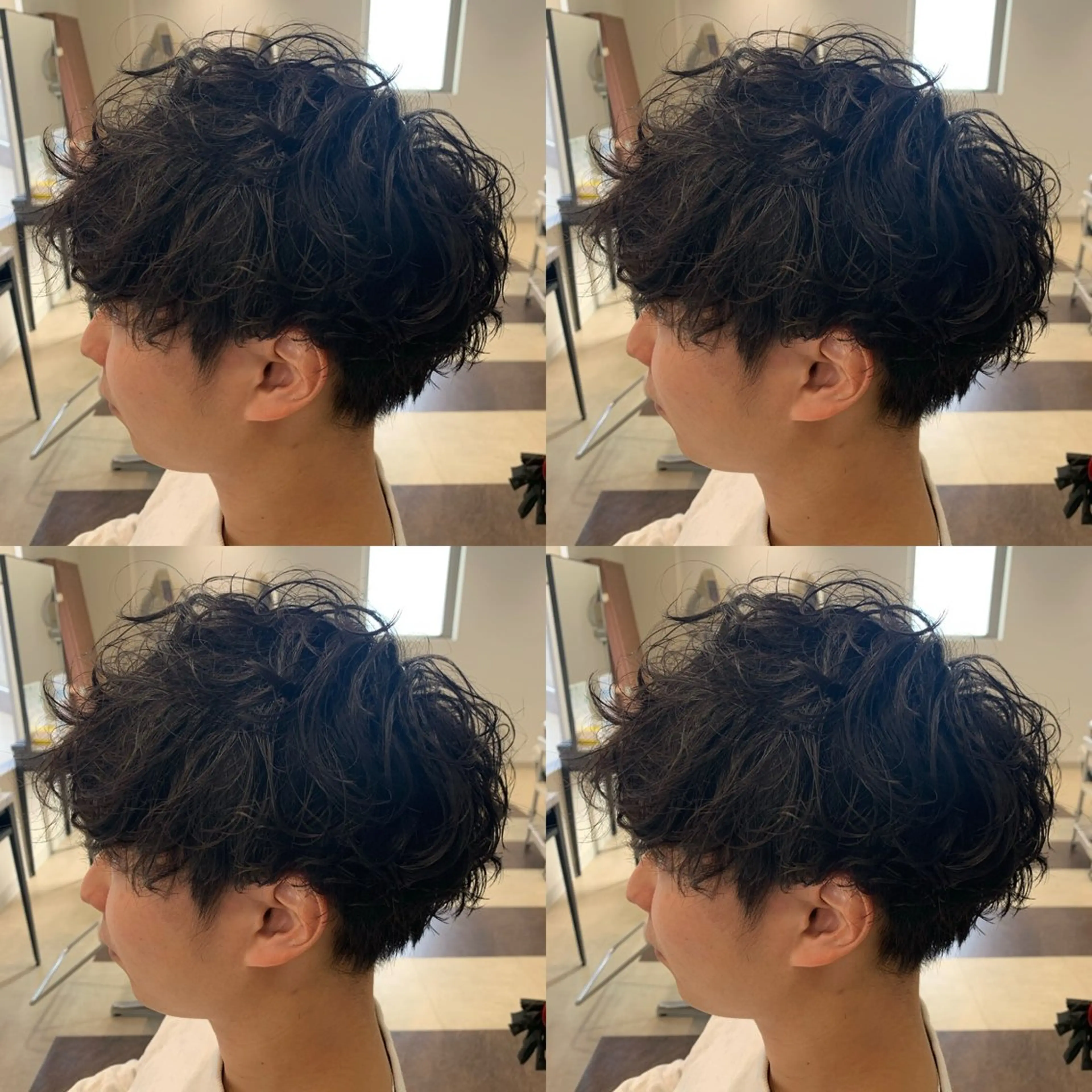 ショート パーマ メンズ ✨ギャップNO1✨ 工藤大輔のヘアスタイル