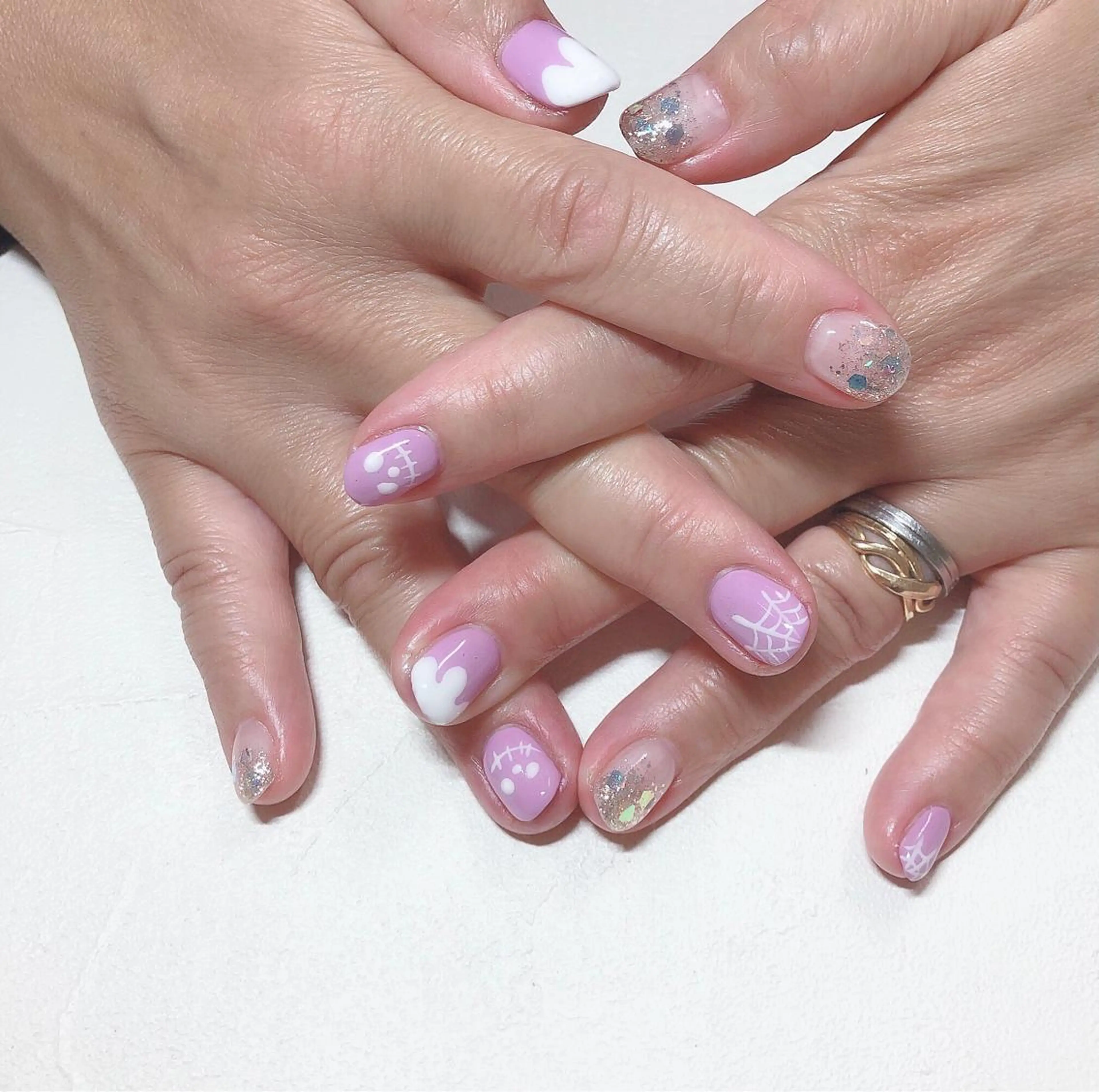 ネイル ハロウィン 持ち込み nails 🎀meのネイルデザイン