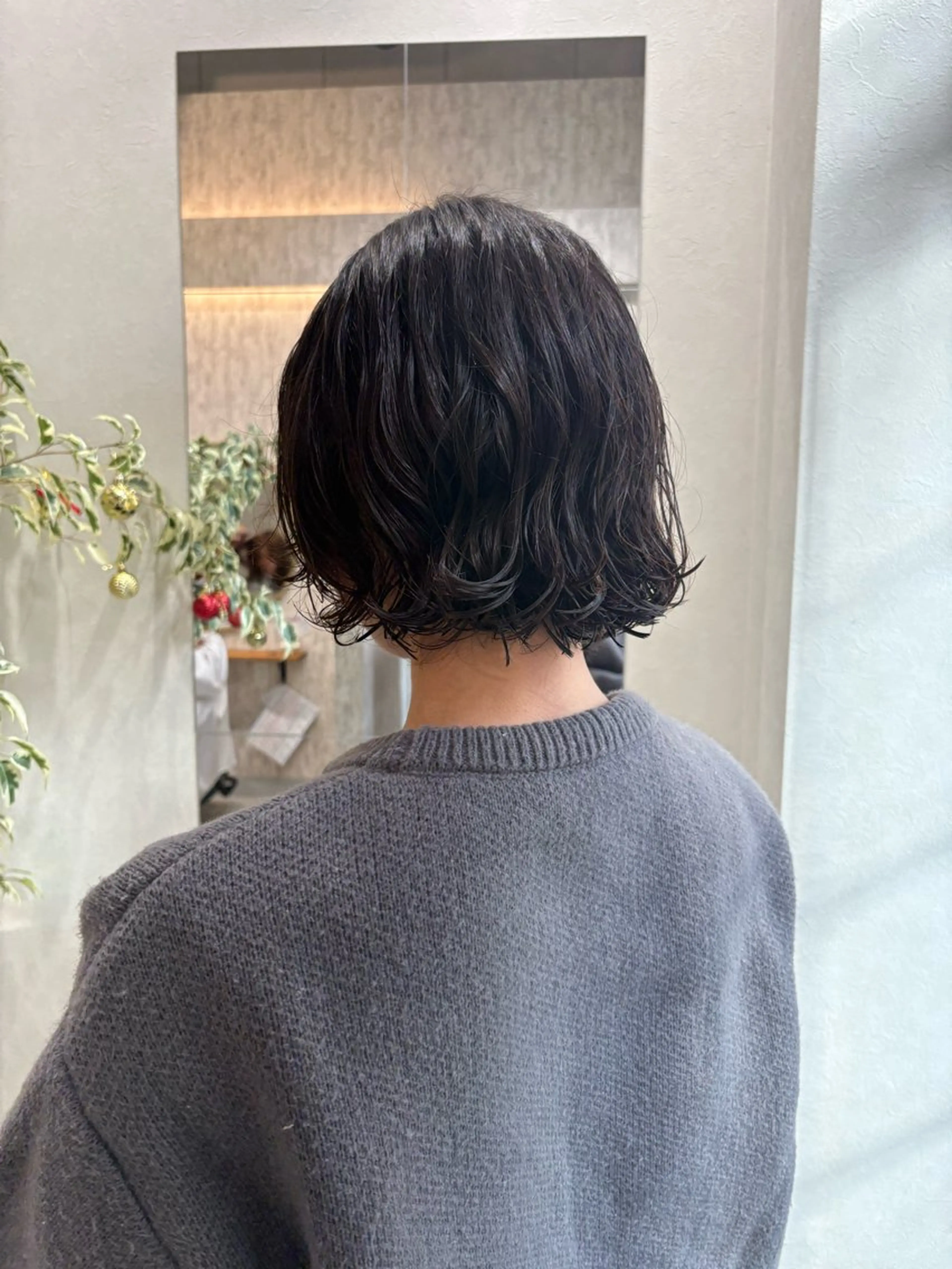 ショート パーマ カット パーマ balance.赤田 蒼空のヘアスタイル
