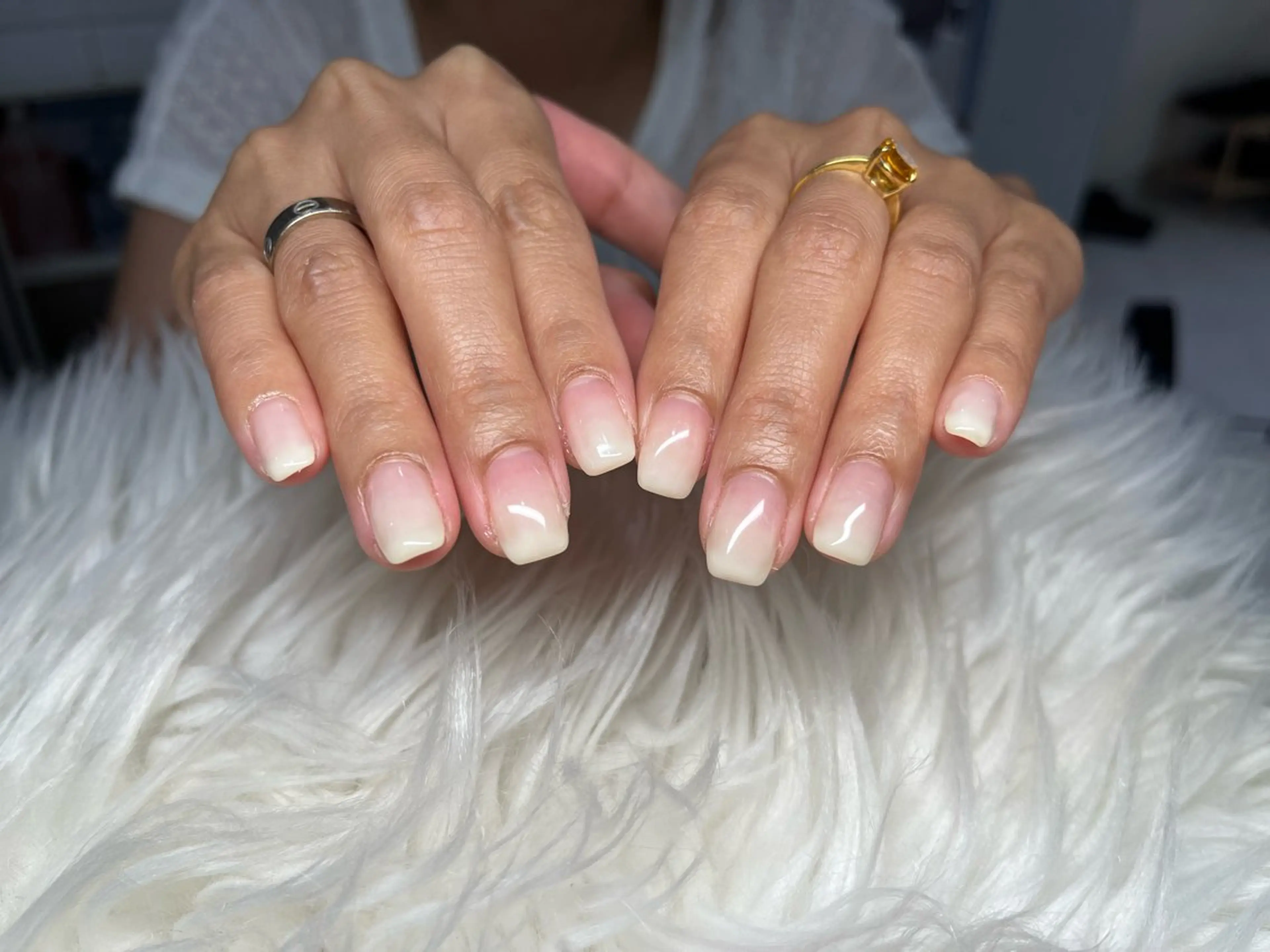 ネイル グラデーション ハンドネイル はあとねいる福島店 SAKIのネイルデザイン