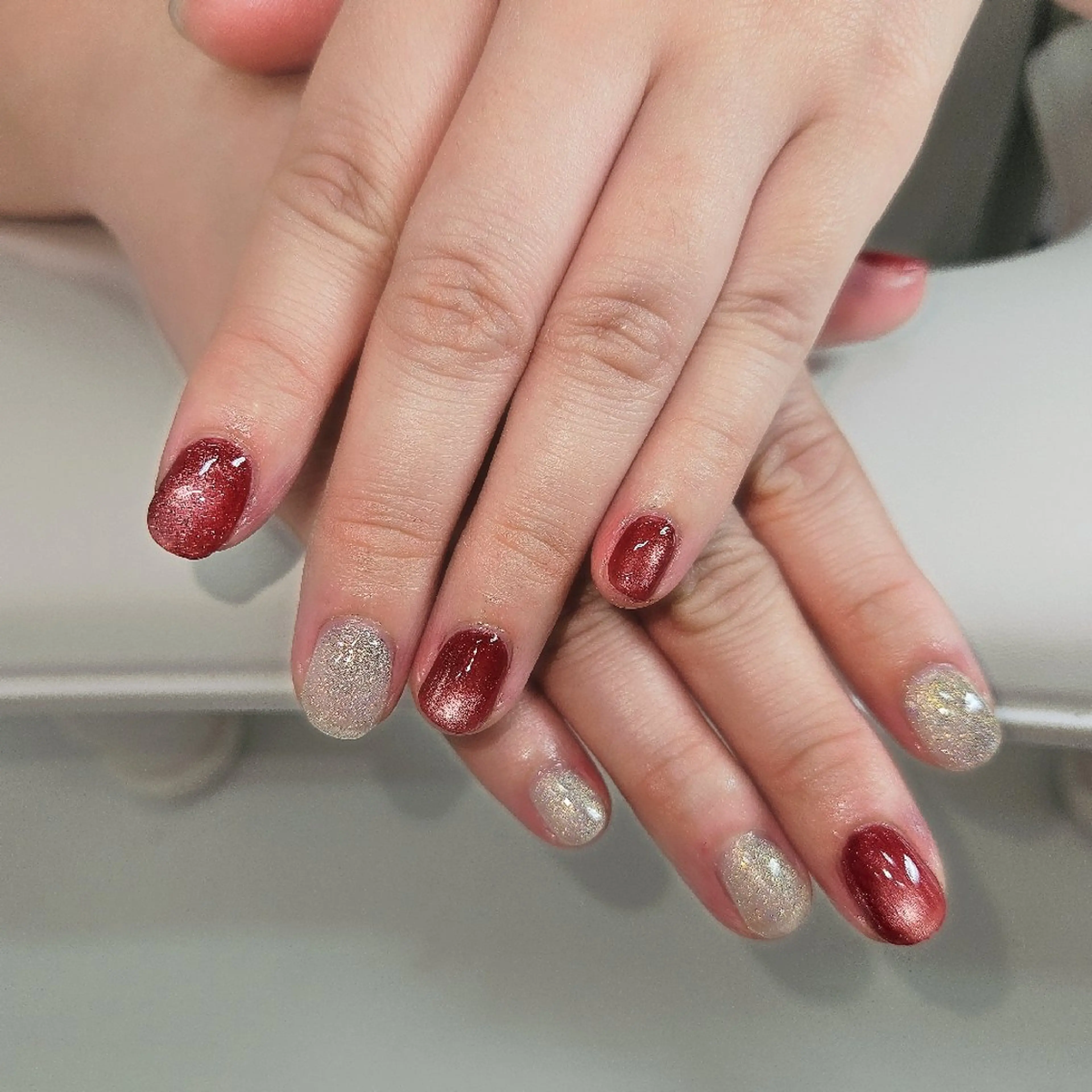 ネイル マグネットネイル 竹内 みやびのネイルデザイン