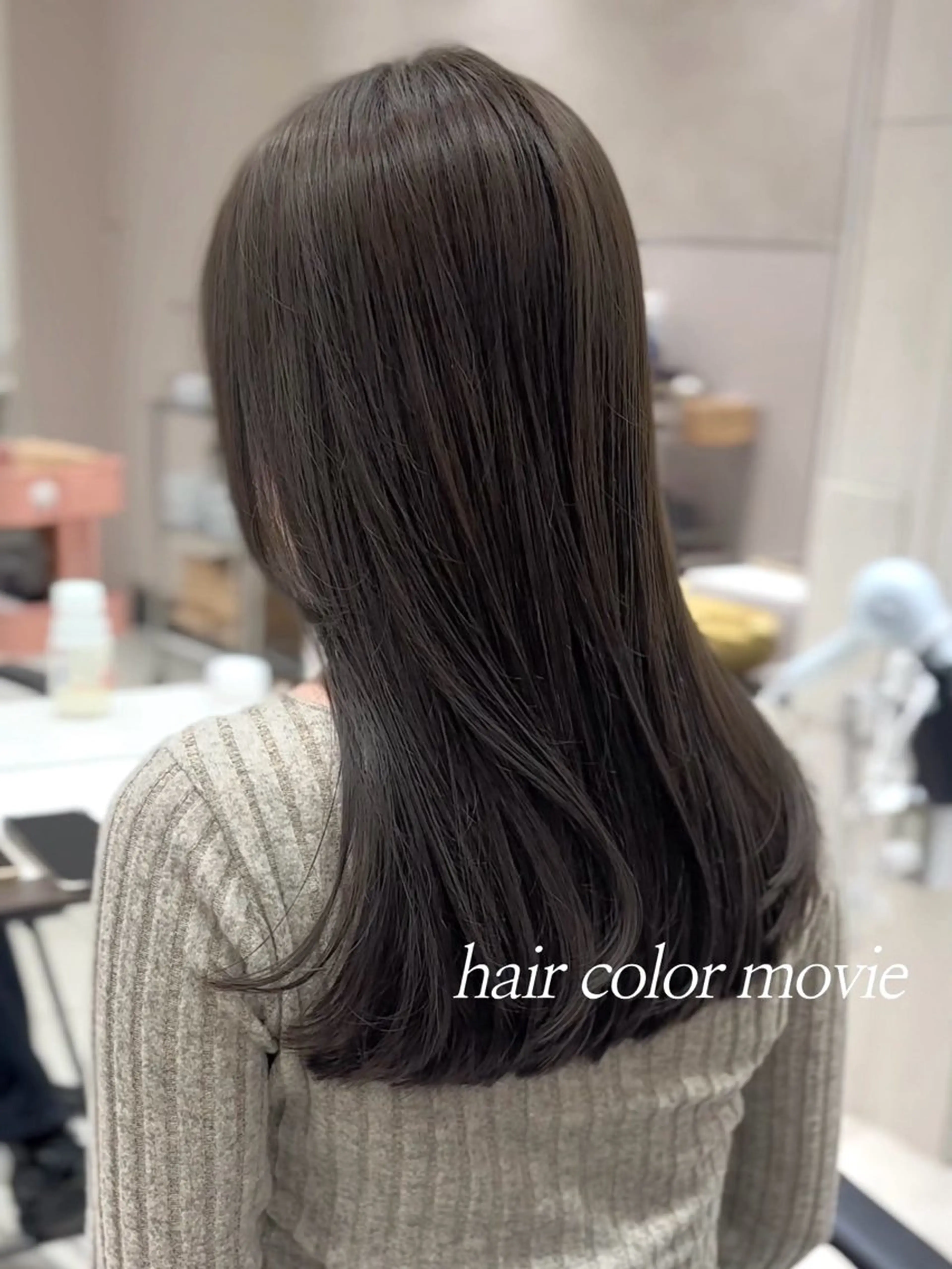 ミディアム カラー グレージュ オリーブグレージュ オリーブグレー カット ヘアカラー トリートメント レイヤー/顔周り /透明感🩶高橋大のヘアスタイル