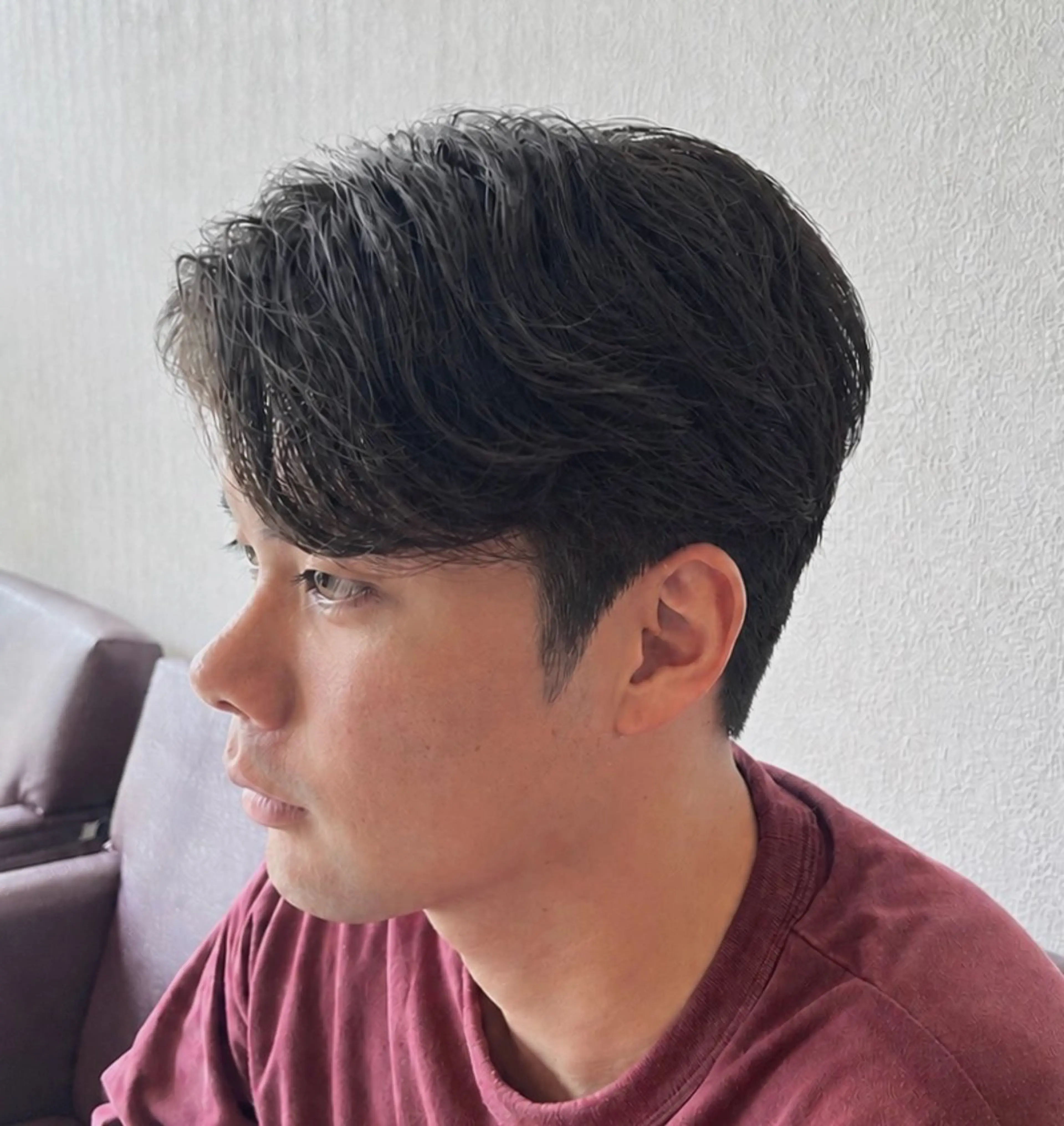 ショート パーマ メンズ 榊原 貫太のヘアスタイル